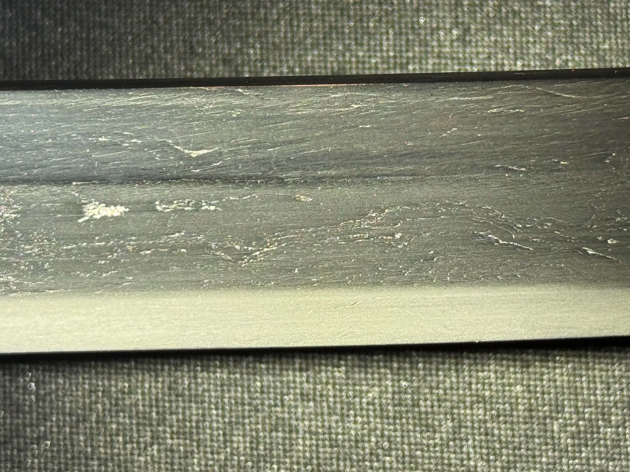 Antique Nihonto - VERY LONG Katana in Shirasaya - hagire