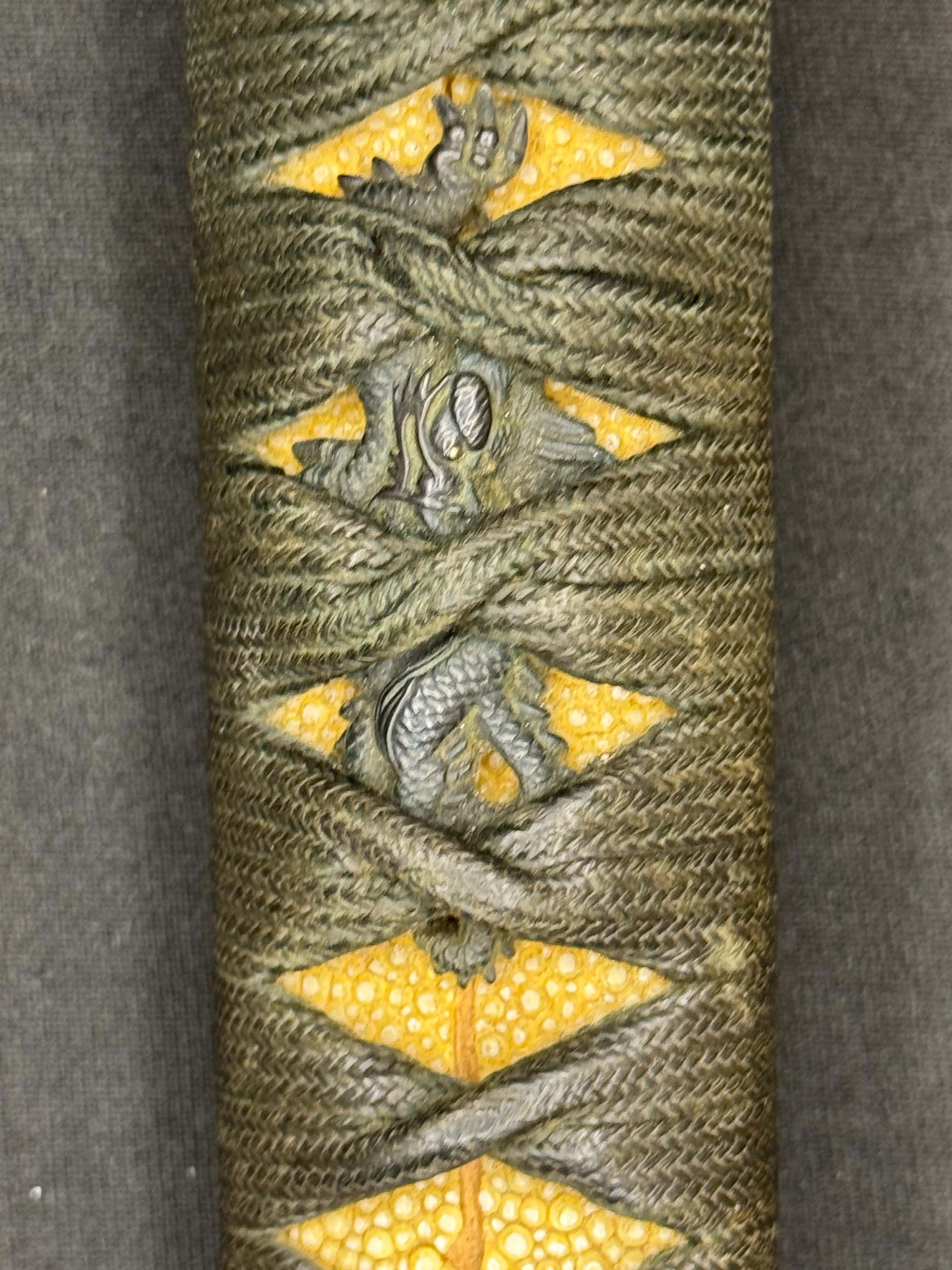Antique Nihonto - Muromachi (5-600 years old) LONG Katana in Koshirae, NBTHK attributed to Kashu Yukimitsu