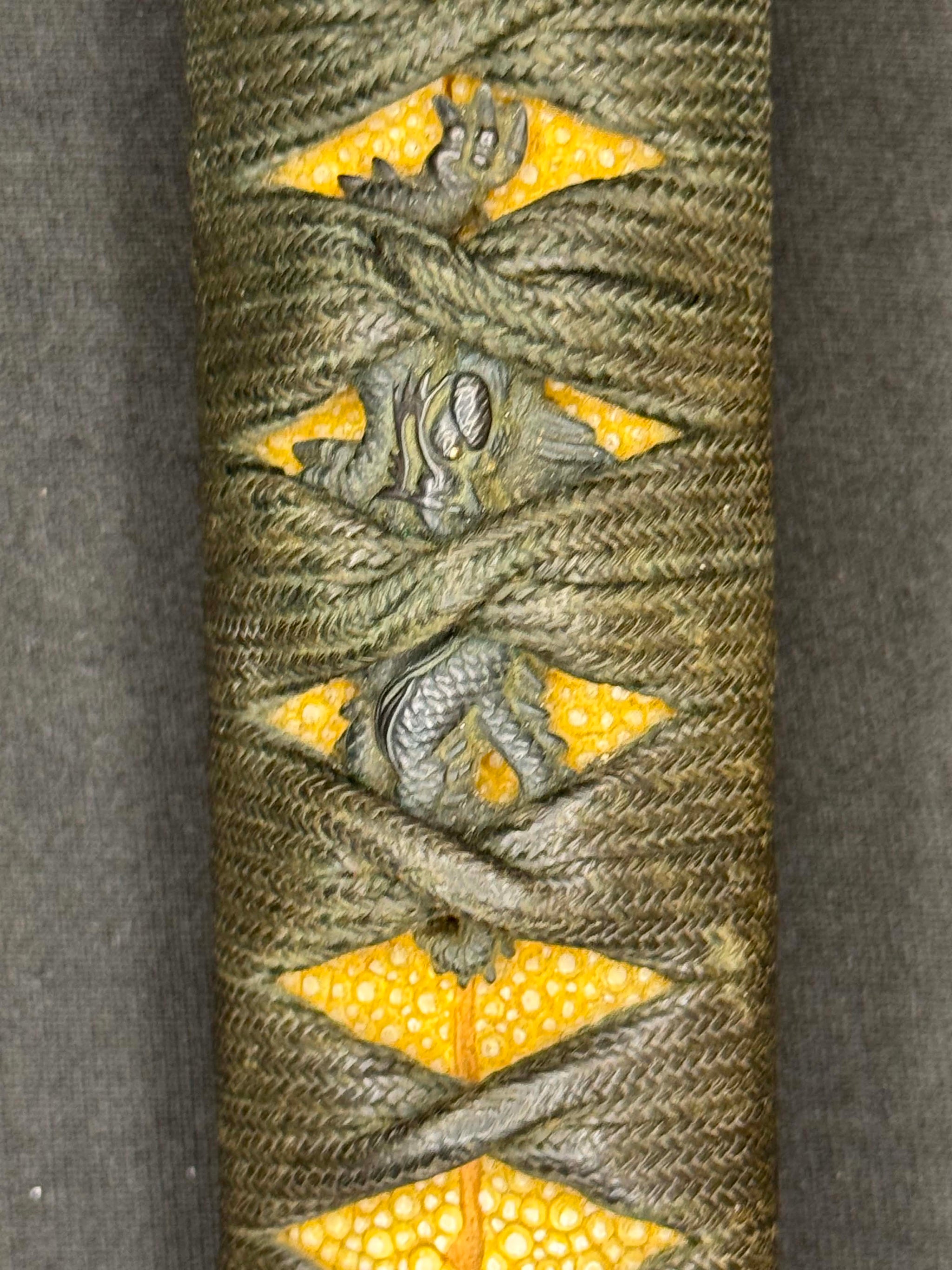 Antique Nihonto - Muromachi (5-600 years old) LONG Katana in Koshirae, NBTHK attributed to Kashu Yukimitsu