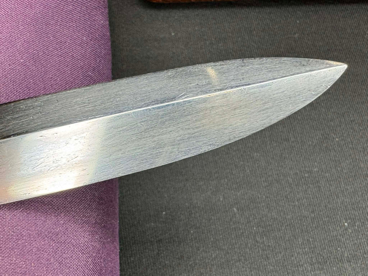 Antique Nihonto -  Edo Period (150-300 years old) Tanto in Koshirae - Kissaki Moroha zukuri