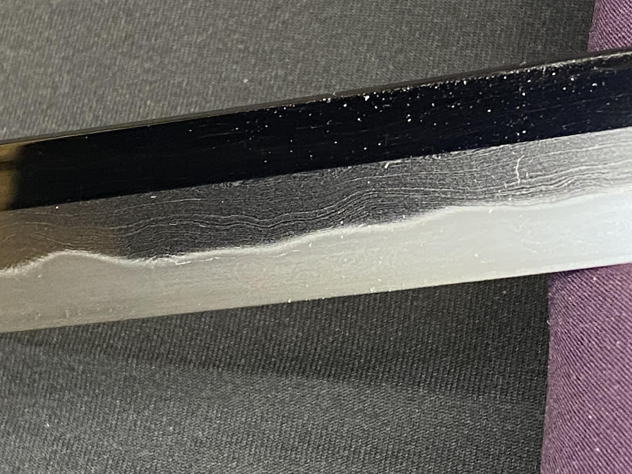 Masterwork Phoenix Armory Katana - Scarlet Vanguard Handachi Folded Steel