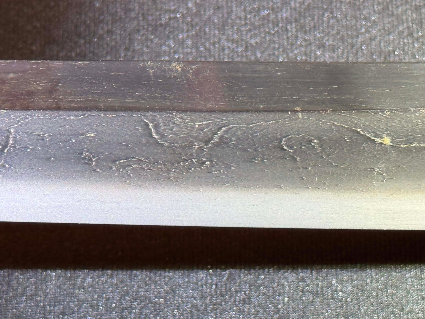 Antique Nihonto - Muromachi (5-600 years old) Kanmuri Otoshi Tanto in Shirasaya, NBTHK attributed to Chikushi Ryokai