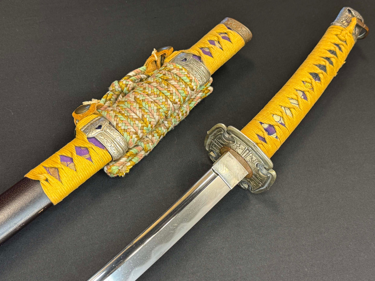 Antique Nihonto - Late Muromachi (500 years old) Katana with Tachi Koshirae, signed Sukemitsu, NBTHK Certified