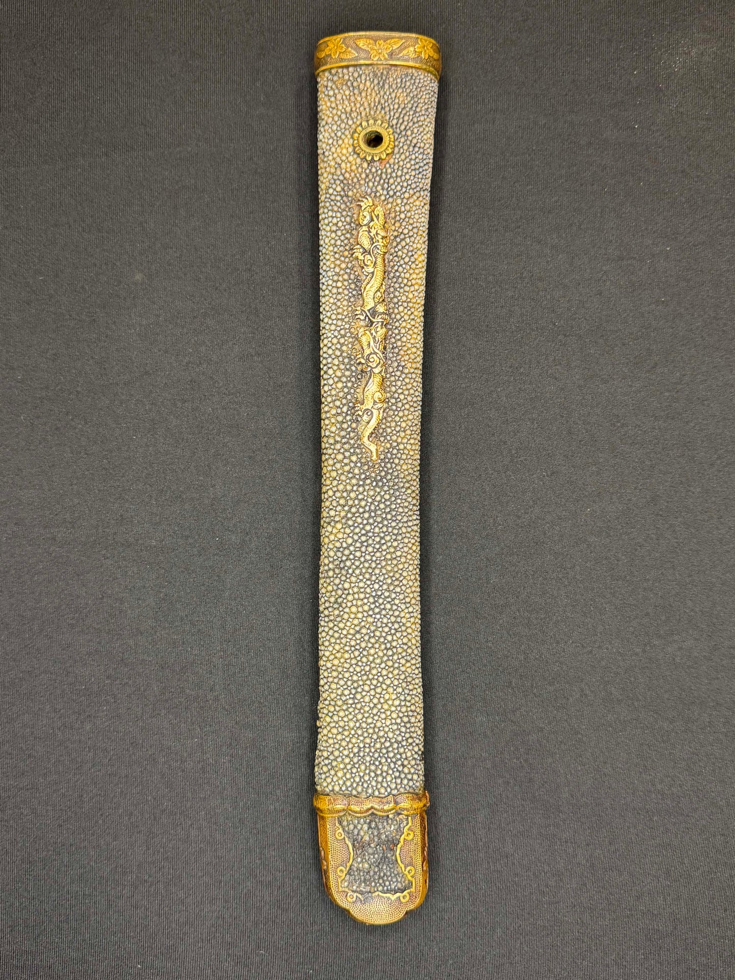 Antique Nihonto - VERY LONG, VERY CURVED Katana in Tachi Koshirae with SAIHA HAGIRE