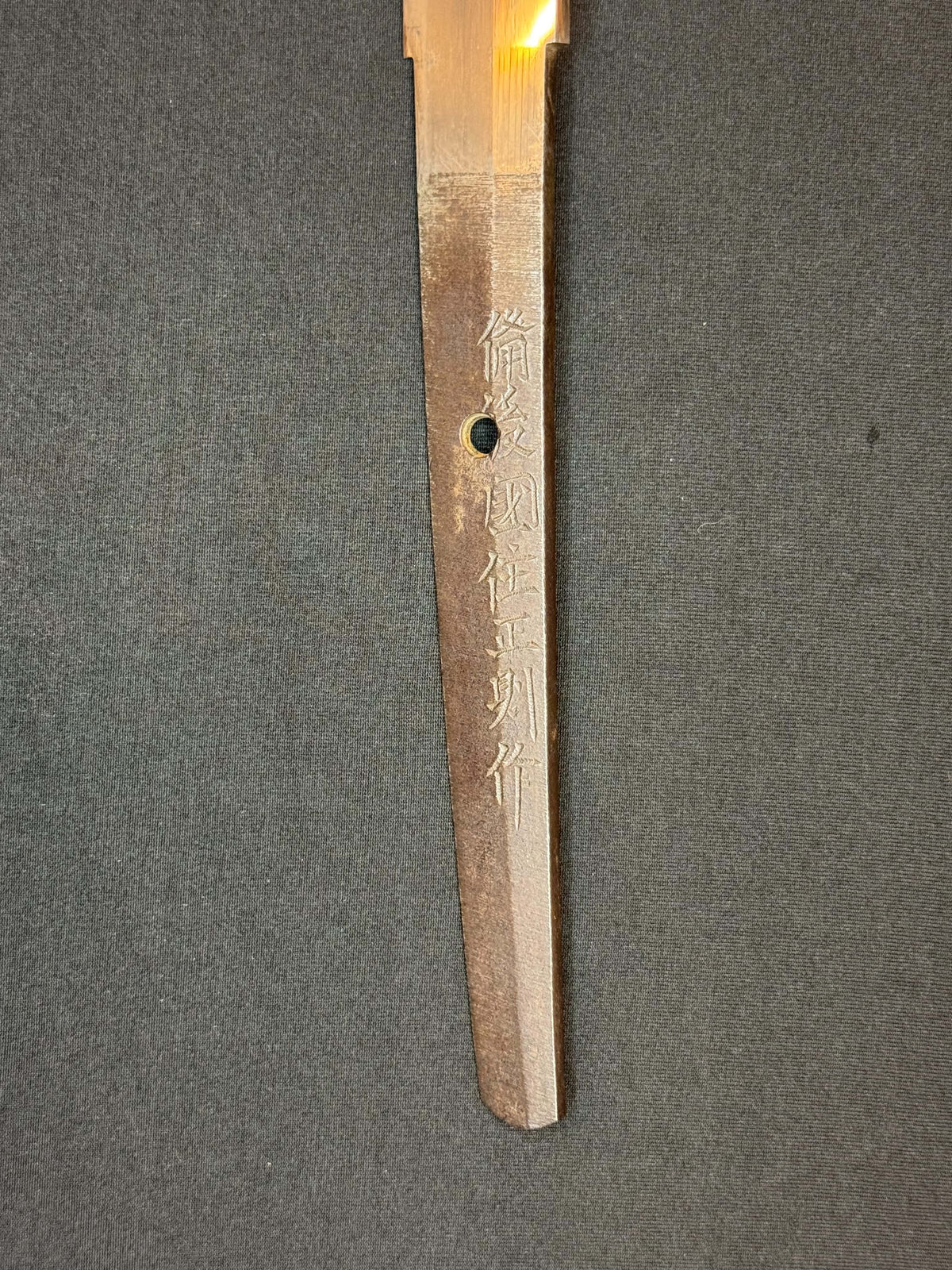 Antique Nihonto - Late Edo Katana in Koshirae, Signed Bingo no Kuni Ju Masanori Saku, NBTHK certified