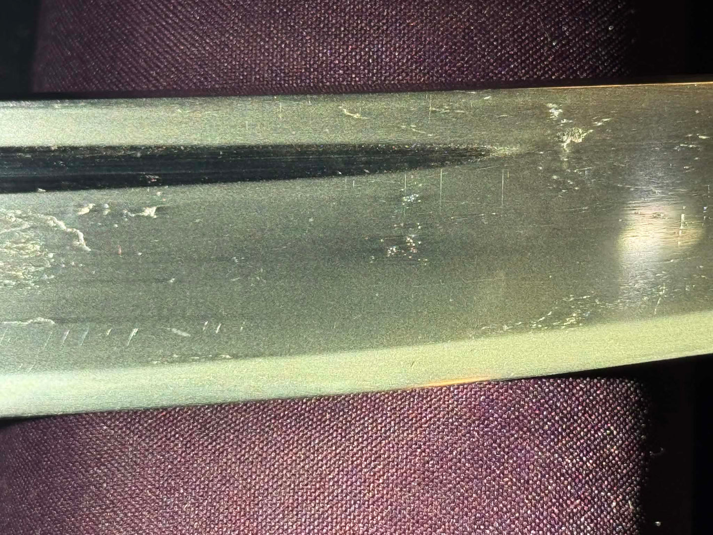 Antique Nihonto - Muromachi (4-600 years old) Wakizashi in Shirasaya, signed Soshuju Hiromasa