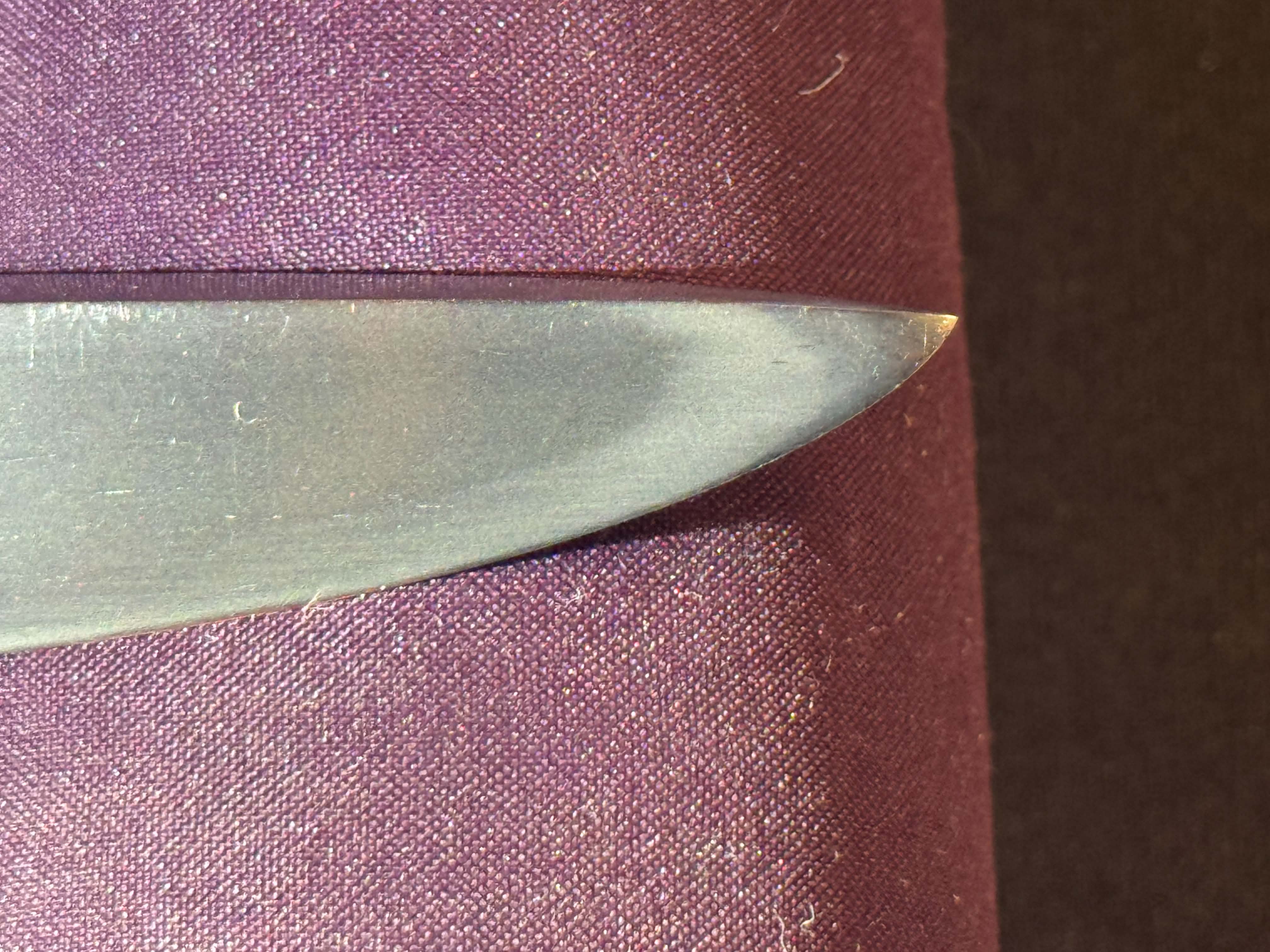 Antique Nihonto - Thick Armor Piercer Tanto with koshirae