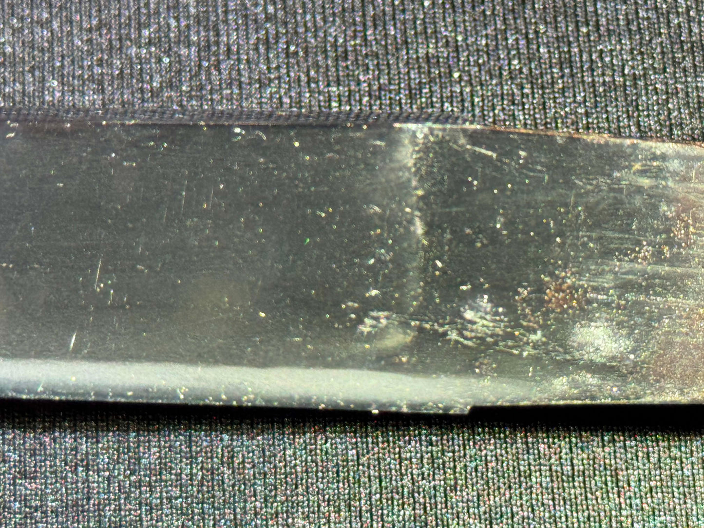 Antique Nihonto - Tanto in Shirasaya, signed Yoshimitsu (Tosa, Unverified)