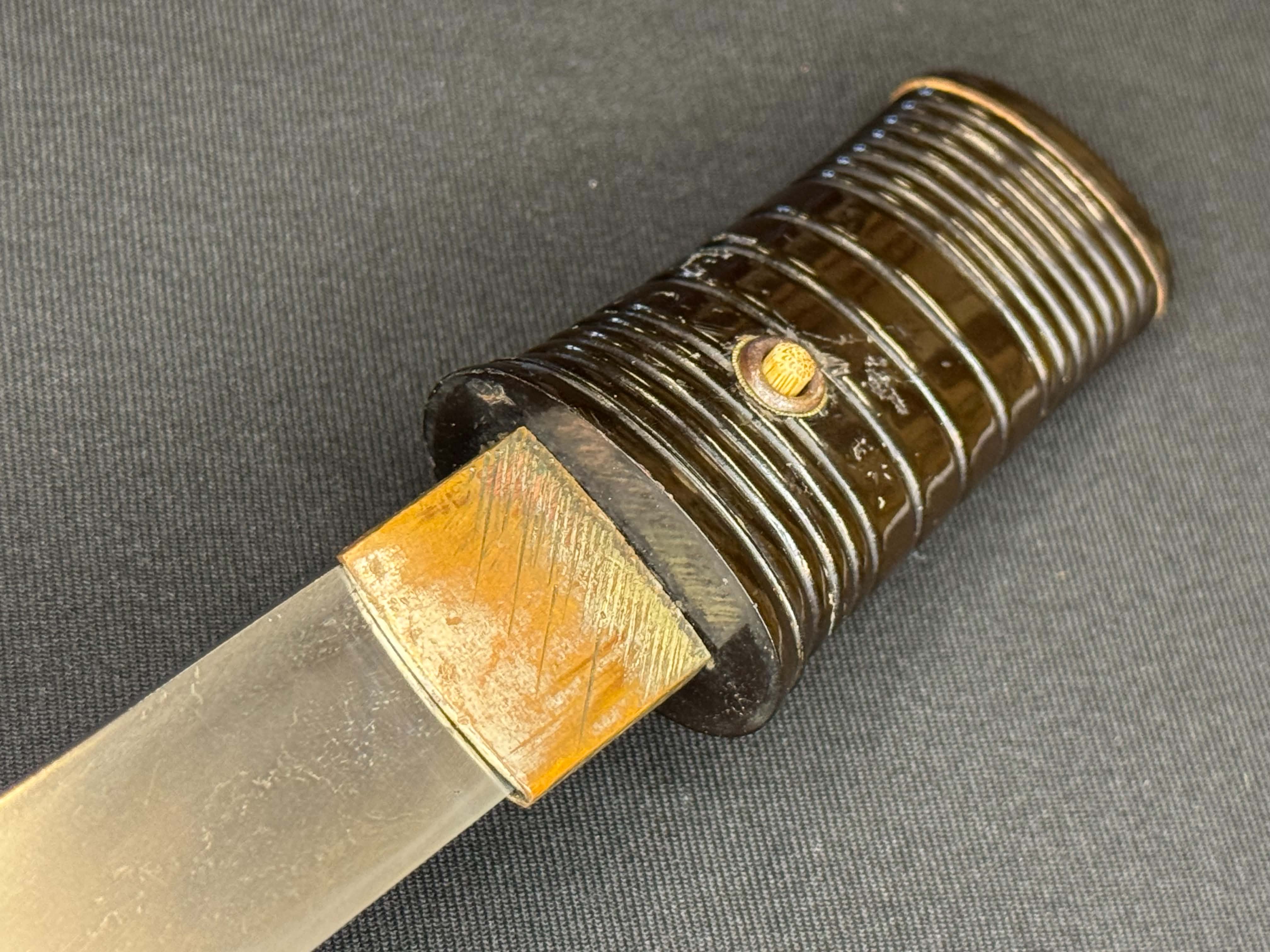 Antique Nihonto - Tanto in Shrimp Koshirae