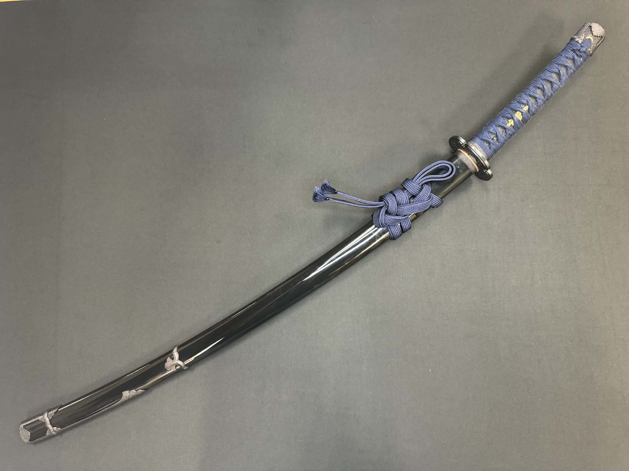 Masterwork Phoenix Armory Katana - Sky Vanguard Handachi Folded Steel