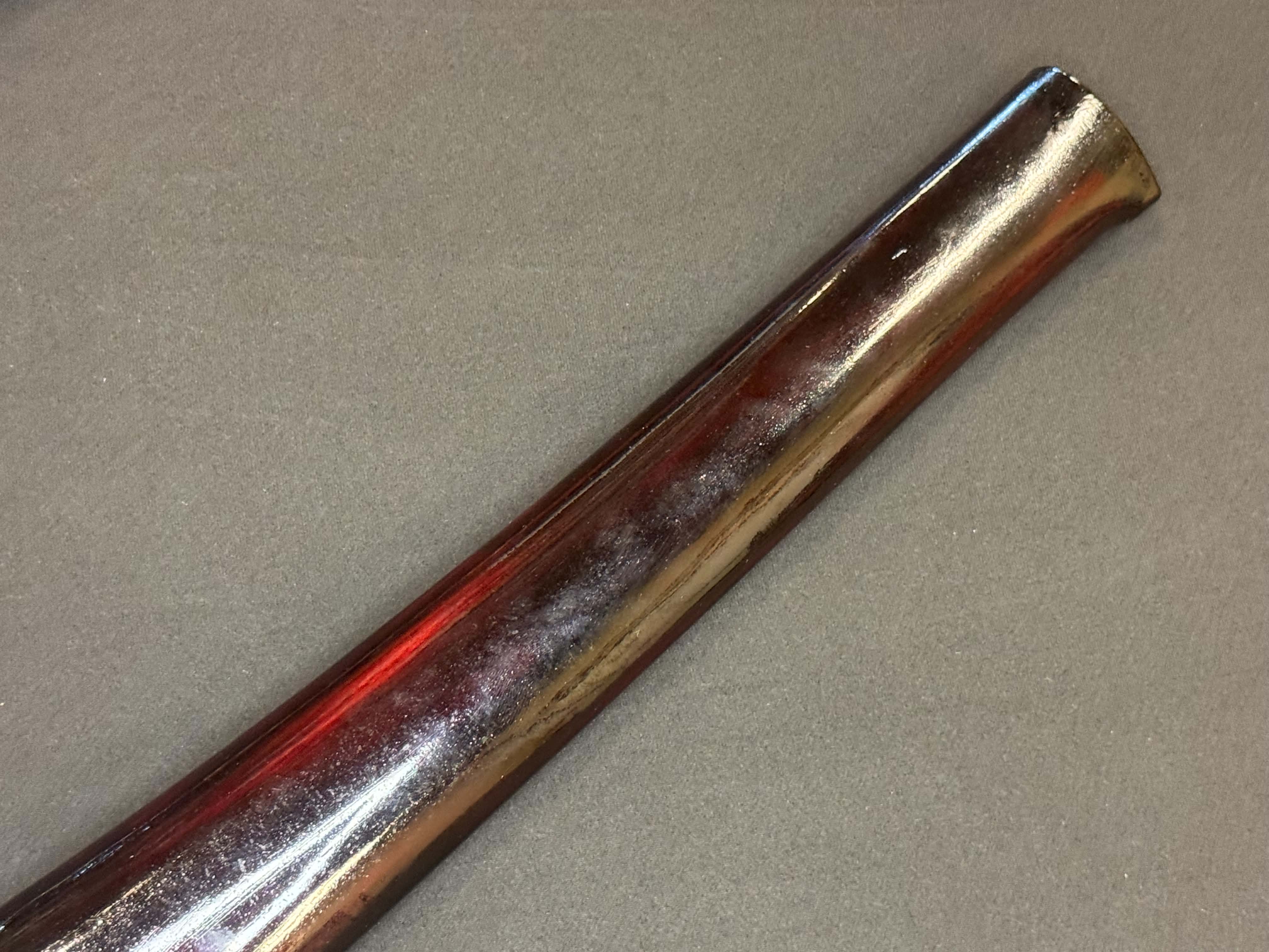 Antique Nihonto - Long Habaki Naginata in Koshirae