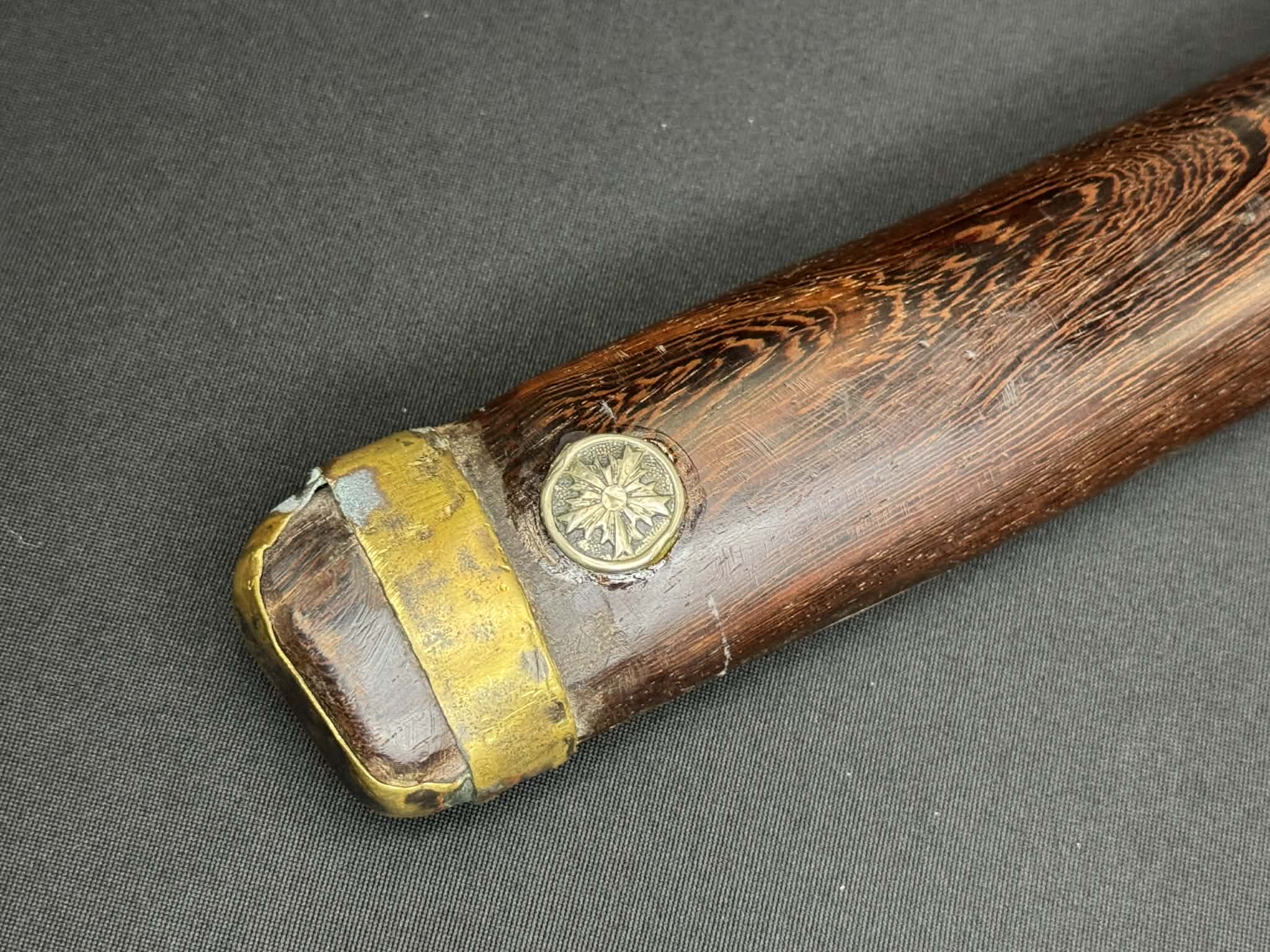 Antique Nihonto - Shobu wakizashi in Koshirae