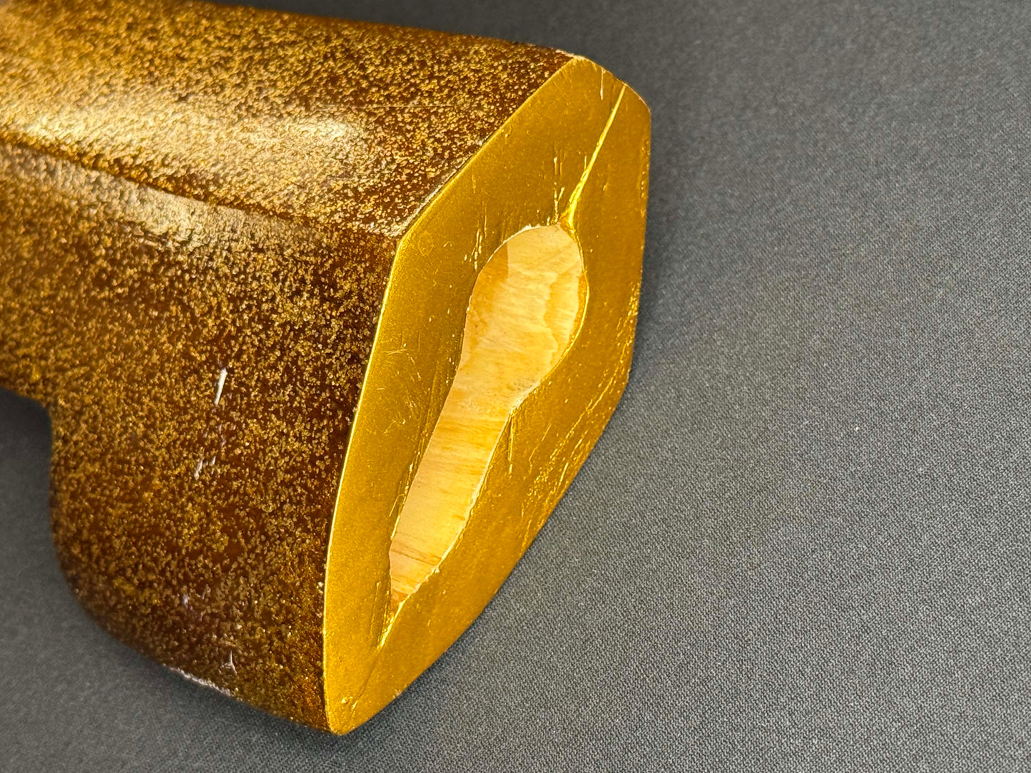 CONSIGNMENT Antique Nihonto - Katakami Yari with lacquered saya