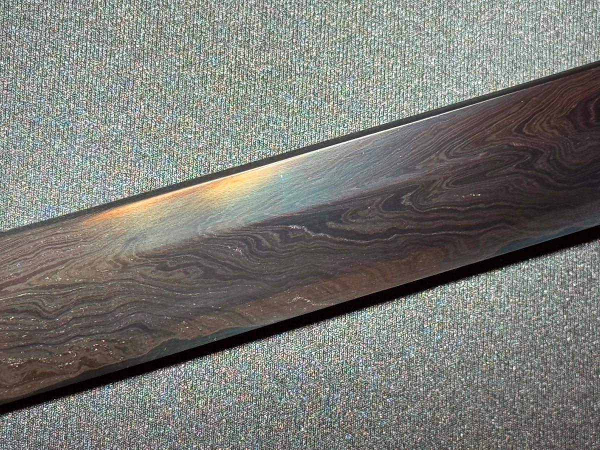 Dragonspring Katana - Mizu Blue Eye Samurai Sanmai Meteorite Damascus