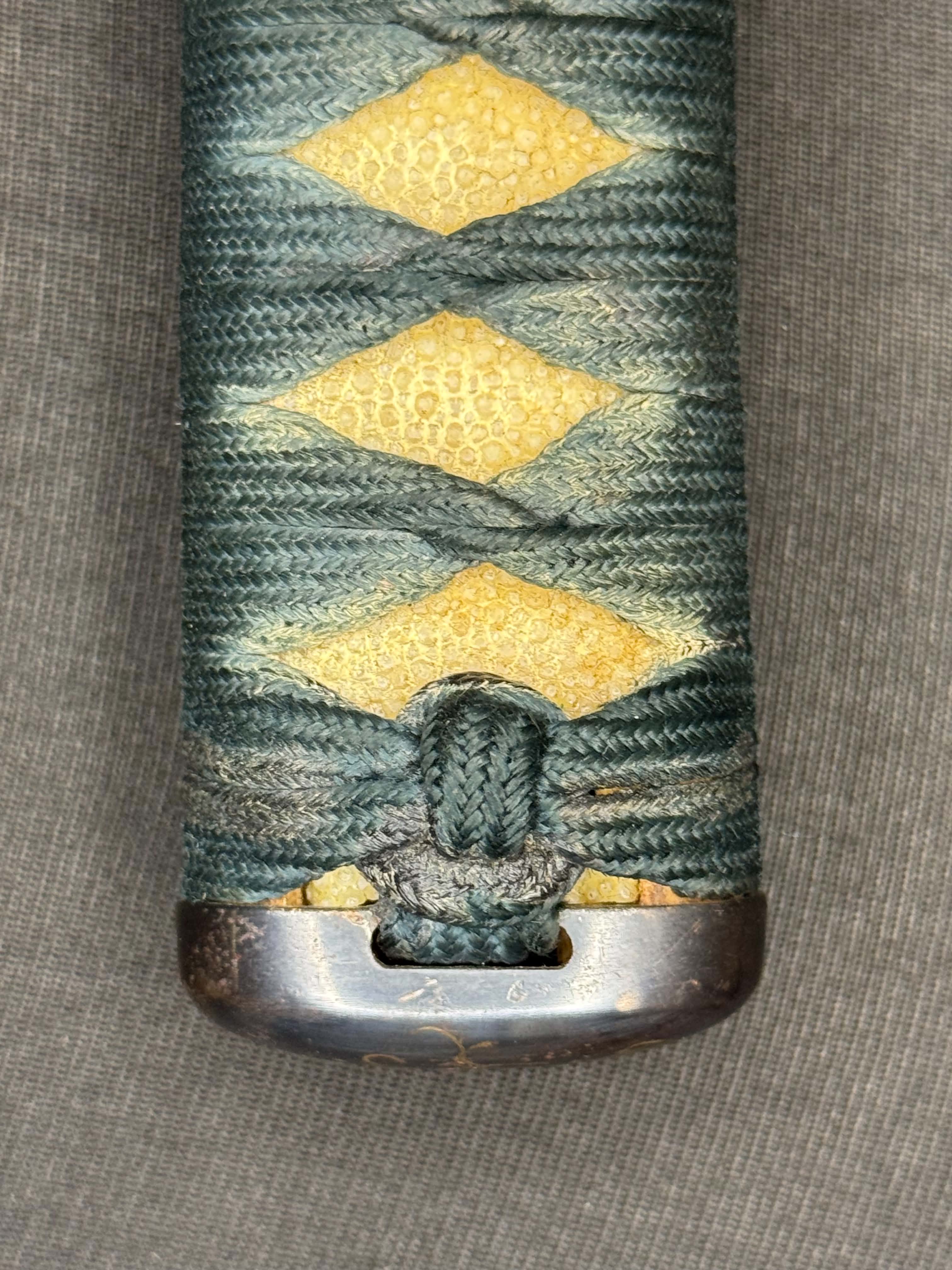 Antique Nihonto - Naginata Naoshi Wakizashi in Koshirae