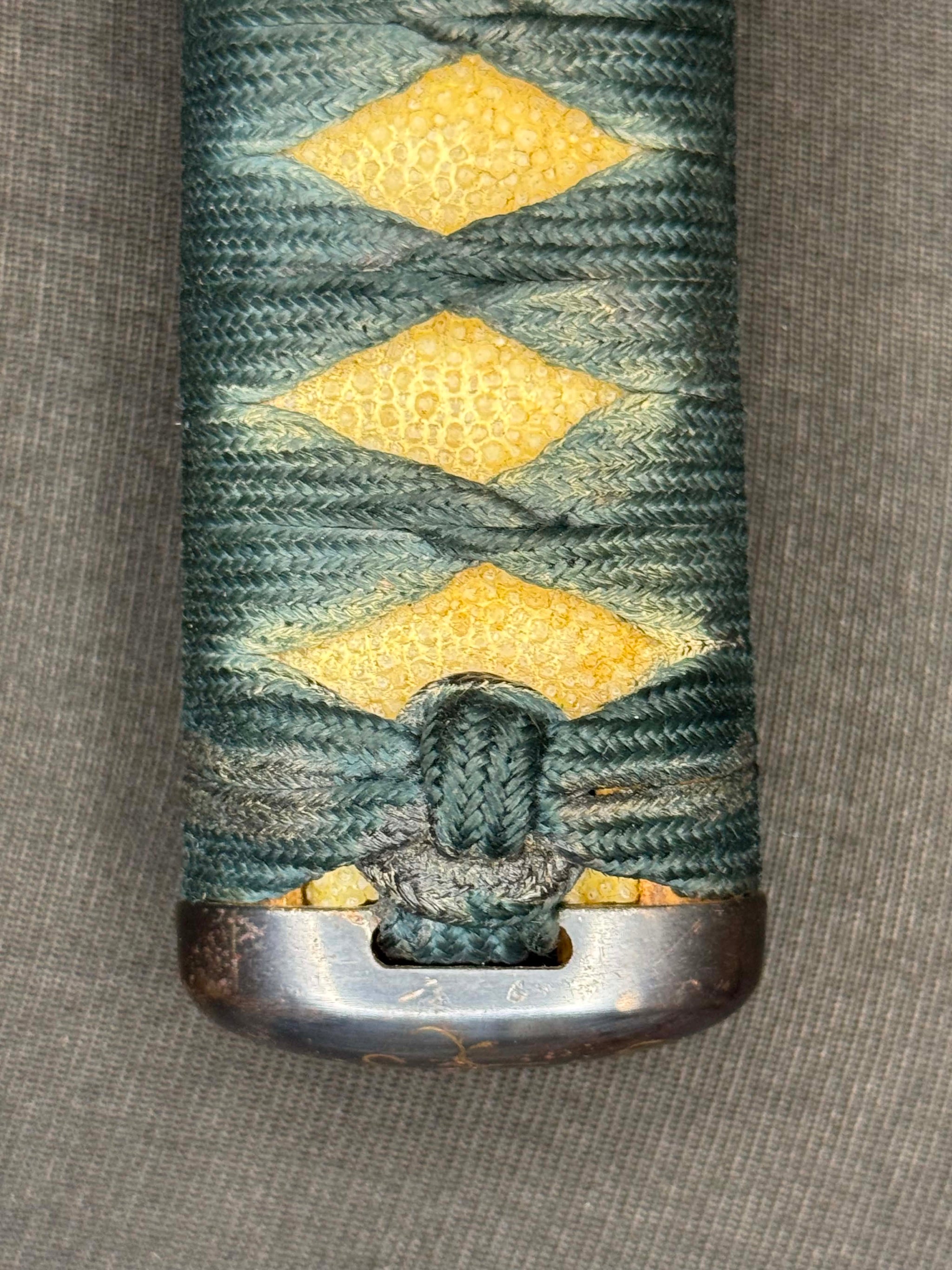 Antique Nihonto - Naginata Naoshi Wakizashi in Koshirae