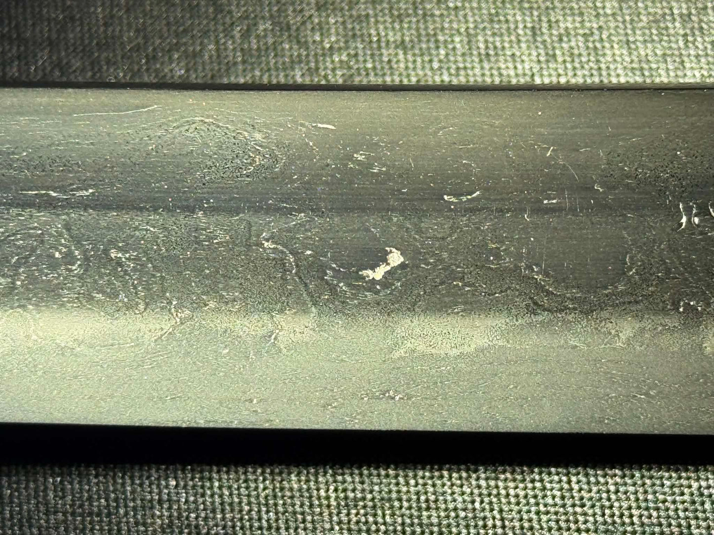 Antique Nihonto - Wakizashi in Koshirae, possible hidden Christian Tsuba