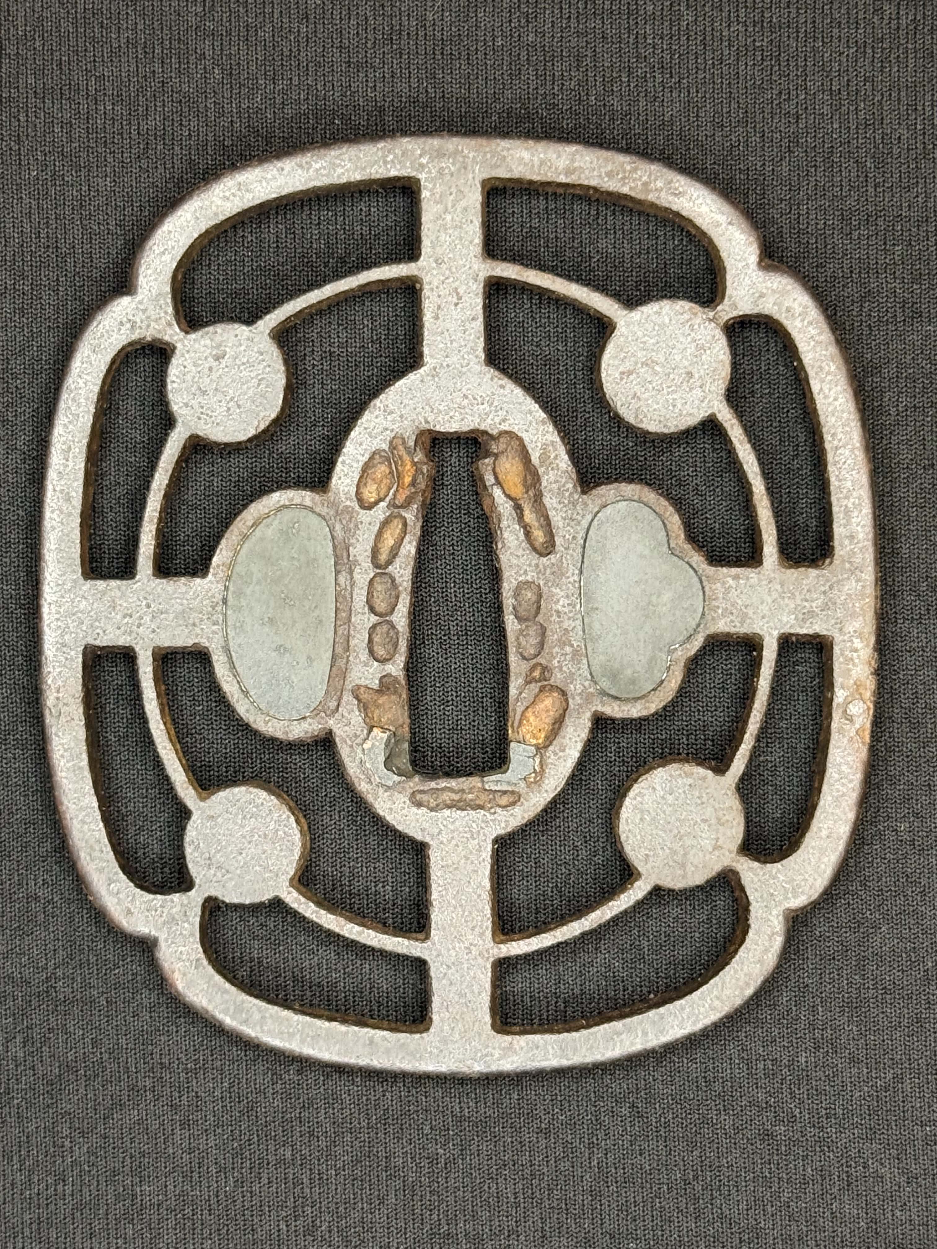 Antique Tsuba - possible Christian