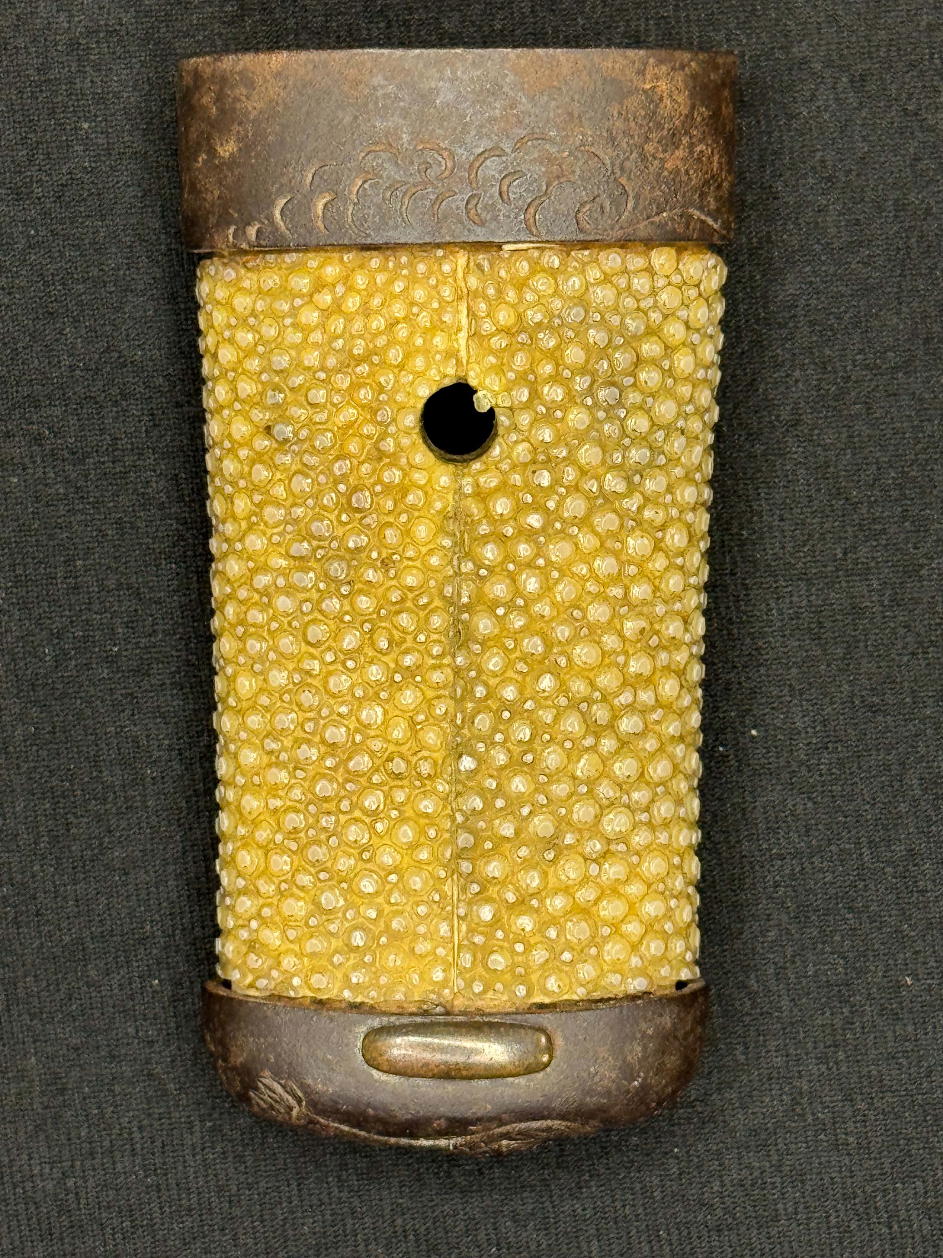 Antique Nihonto - Thick Armor Piercer Tanto with koshirae