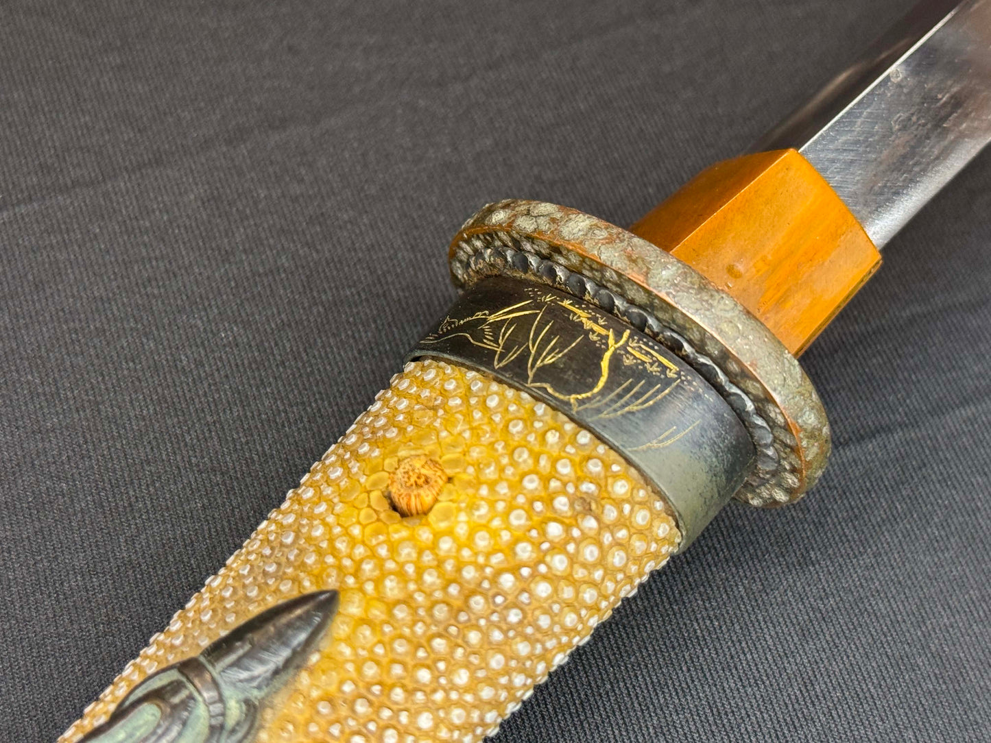 Antique Nihonto - Tsurugi Ken Yari in Koshirae