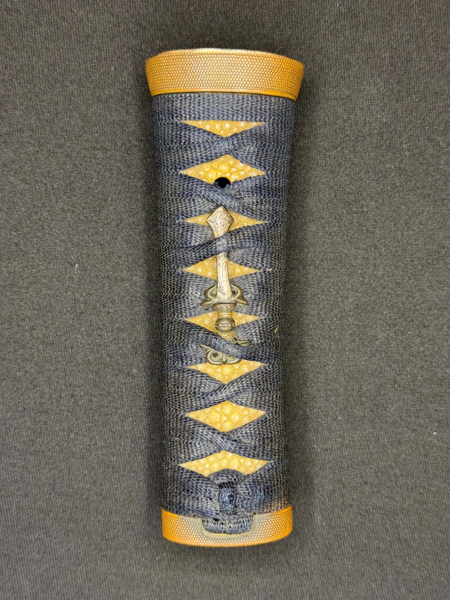 Antique Nihonto - THICCC Wakizashi in Koshirae, signed Ashu Kaifu Ju Ujiyoshi, NBTHK Certified