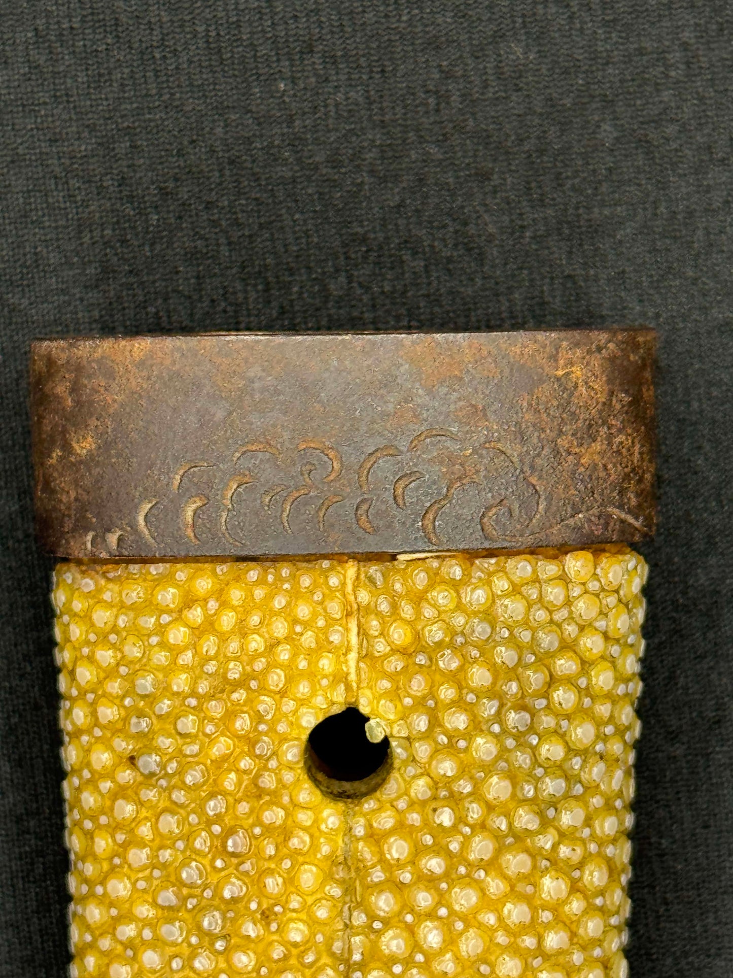 Antique Nihonto - Thick Armor Piercer Tanto with koshirae