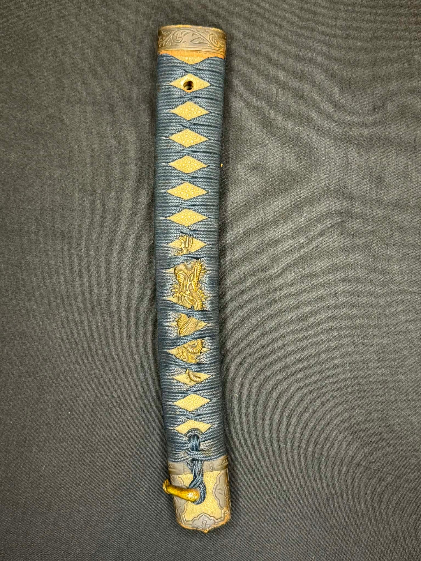 Antique Nihonto - Katana in Tachi Koshirae, signed Shinano no Kami Kunihiro Saku (unverified)