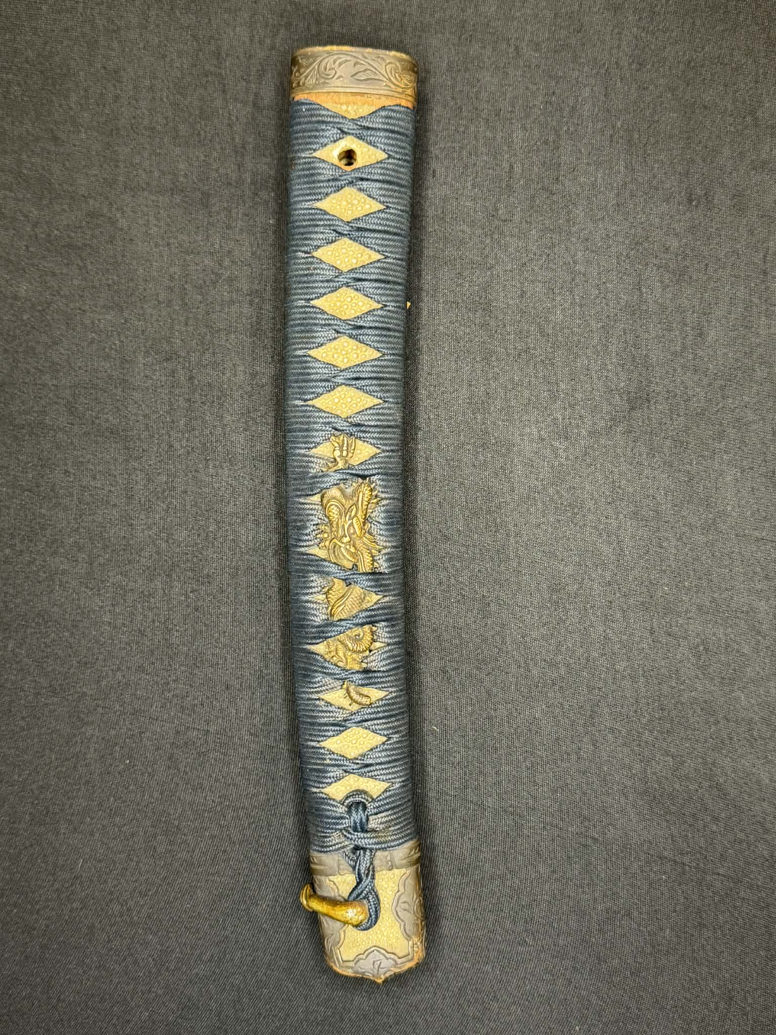 Antique Nihonto - Katana in Tachi Koshirae, signed Shinano no Kami Kunihiro Saku (unverified)