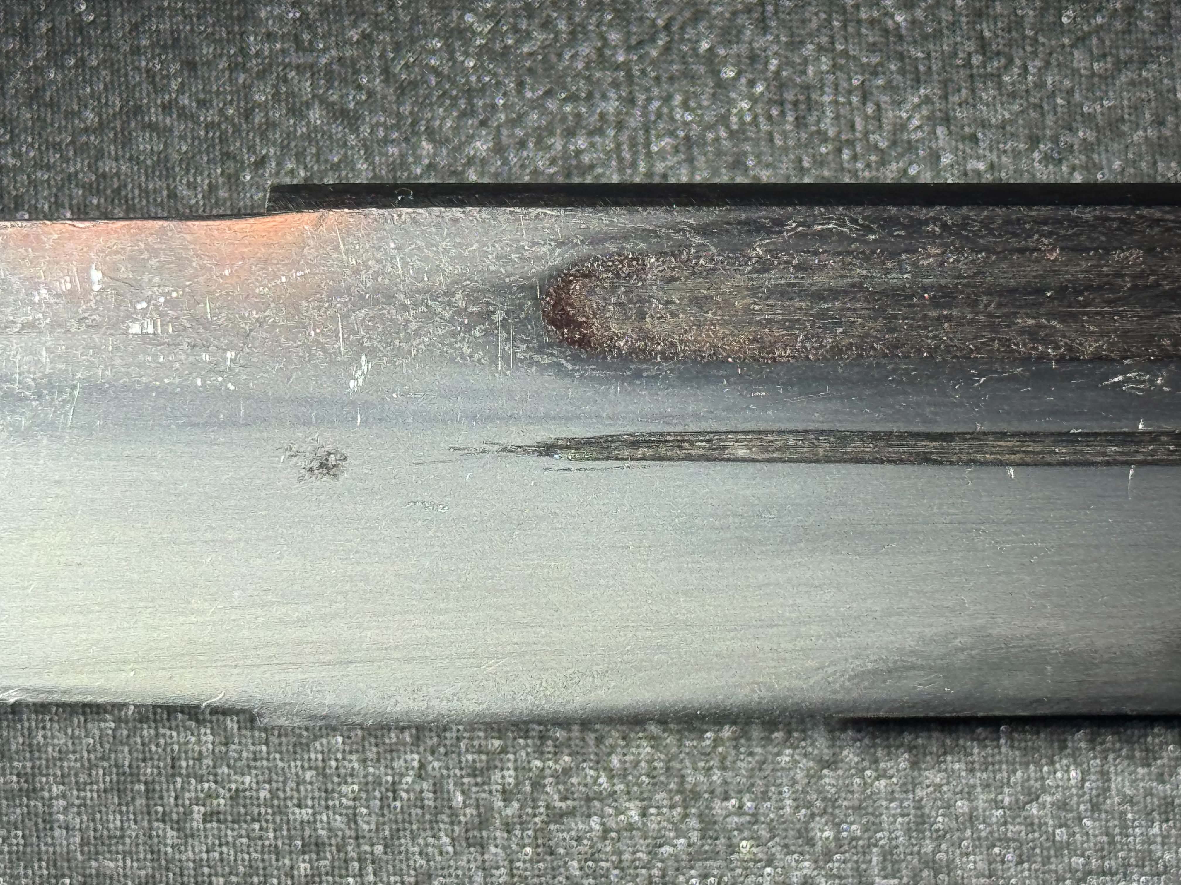 Antique Nihonto - Long Habaki Naginata in Koshirae