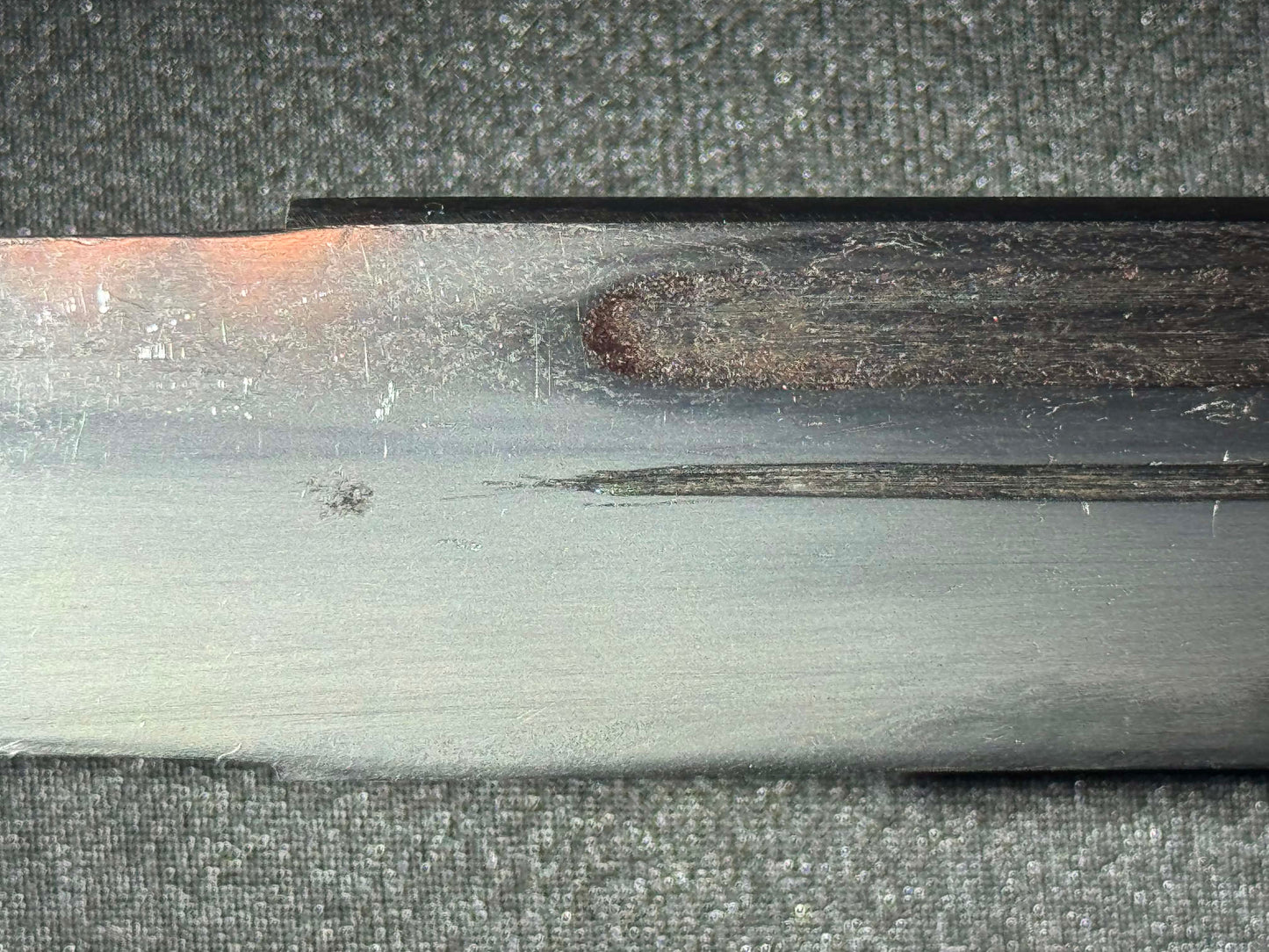 Antique Nihonto - Long Habaki Naginata in Koshirae