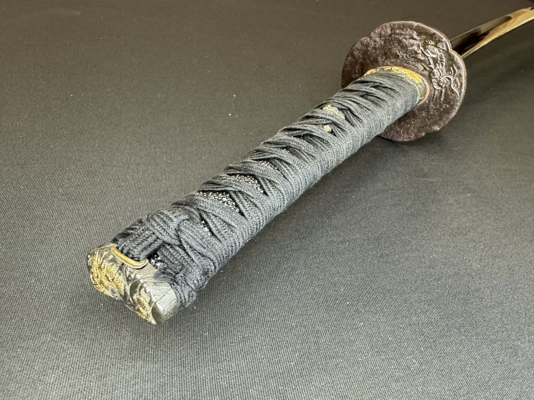 Antique Nihonto - wakizashi (Kodachi?) in Dragon-themed Koshirae