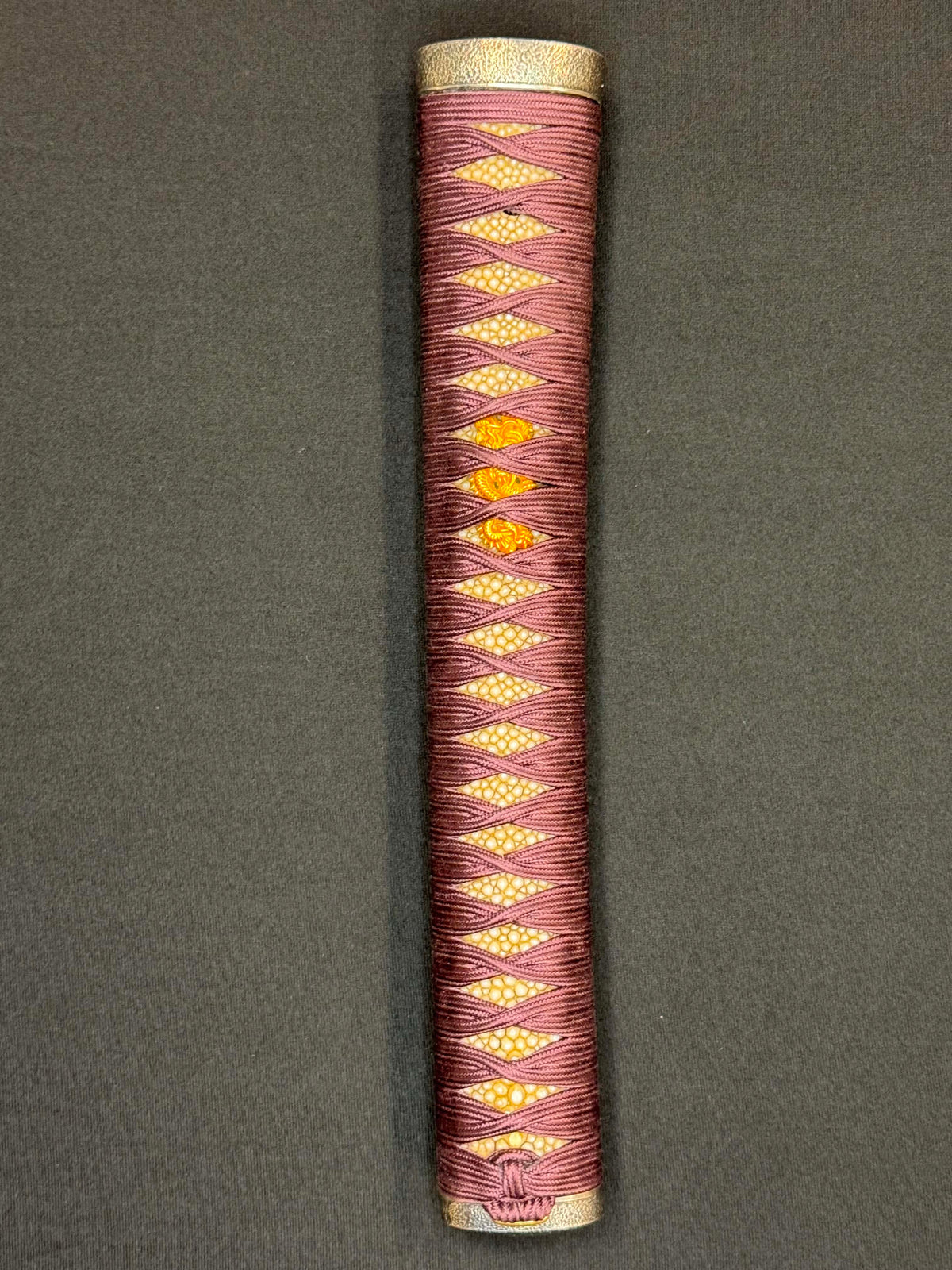 Antique Nihonto - Late Edo GIANT Katana with Koshirae, Signed Koshu Yori Katsuyamajo Minami Hisatsugu Saku Kore, Dated Tenpo 13 (1842) February, NBTHK Certified