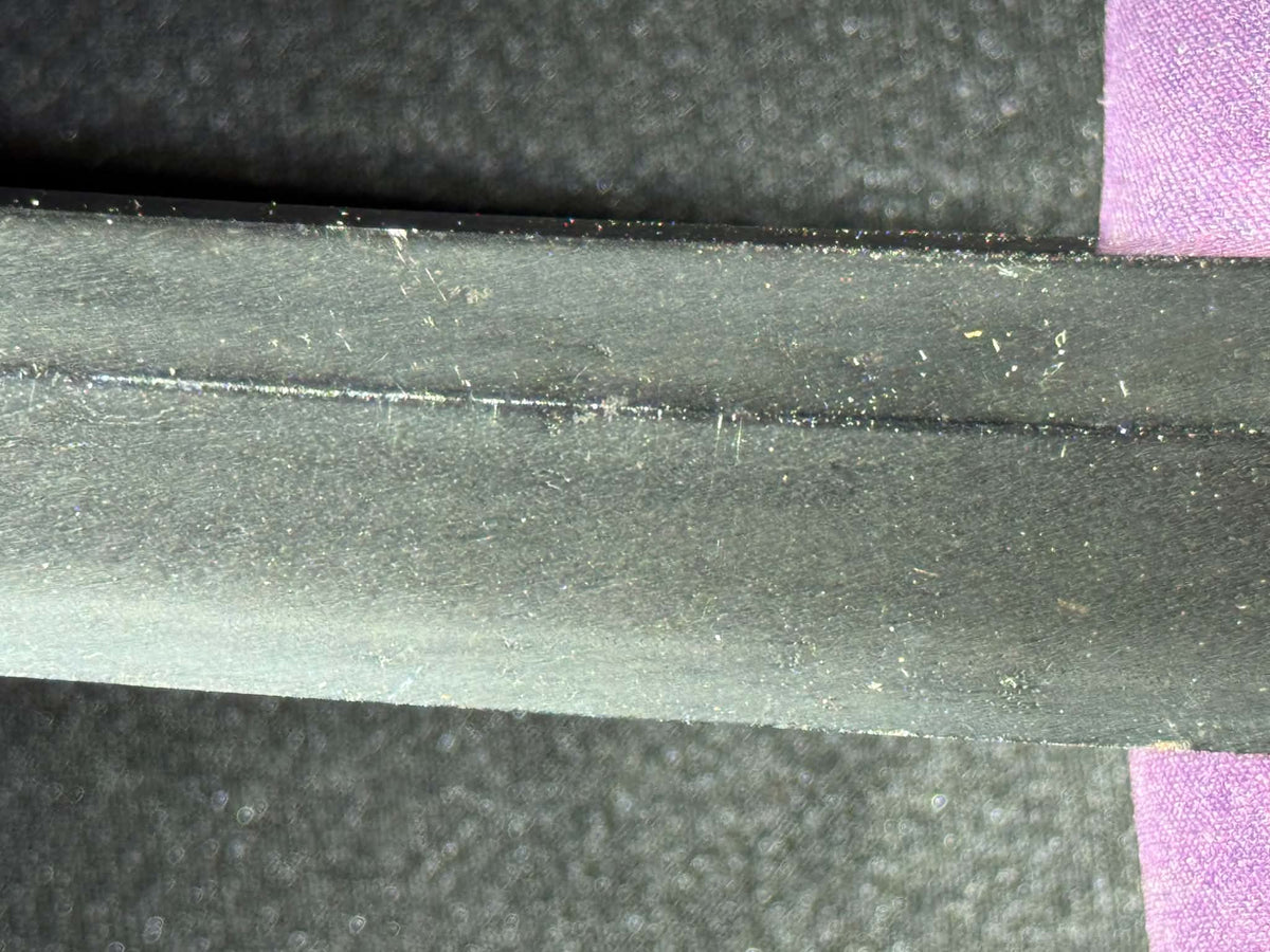 Antique Nihonto - THICCC Wakizashi in Koshirae, signed Ashu Kaifu Ju Ujiyoshi, NBTHK Certified