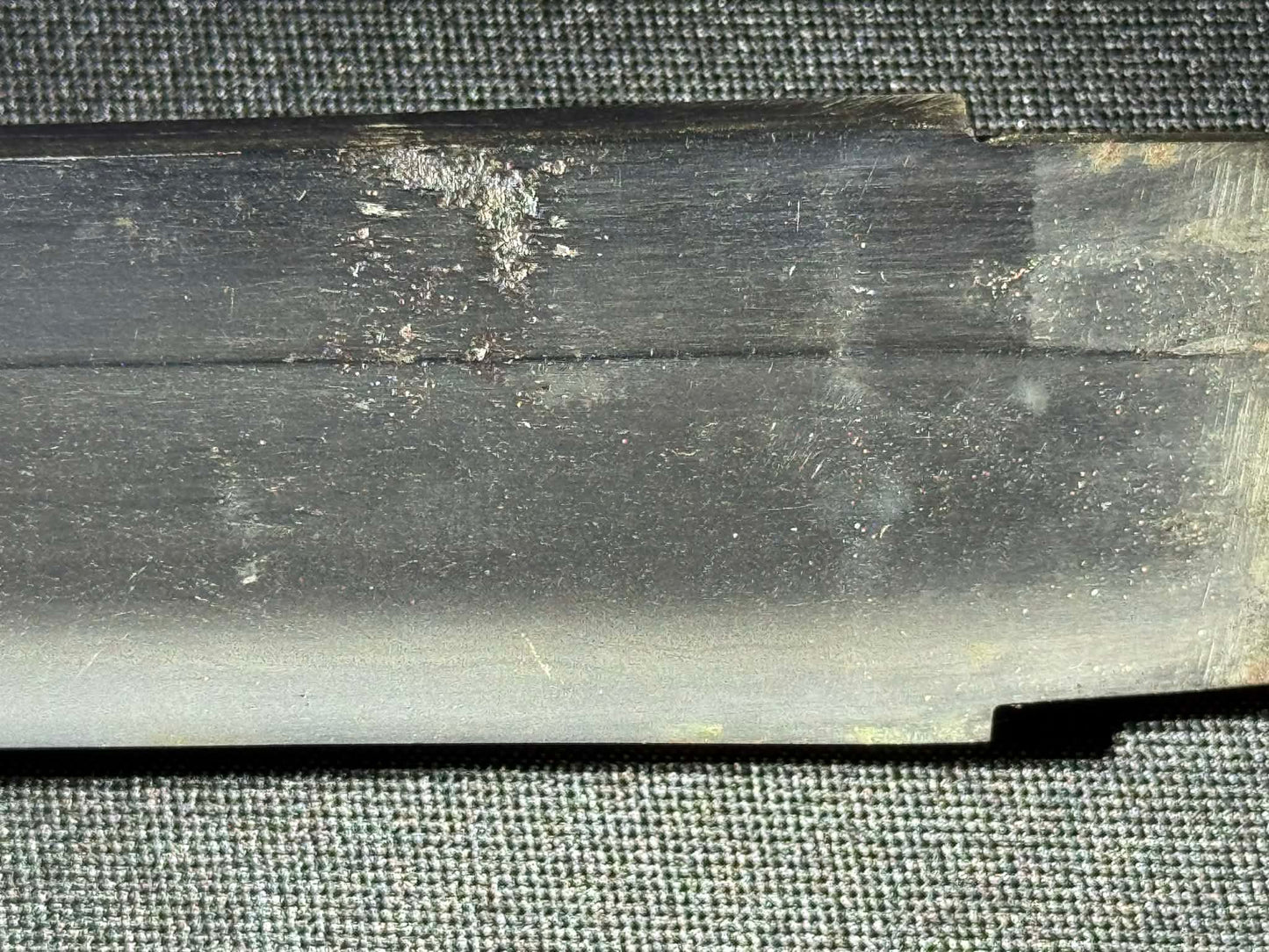 Antique Nihonto - Wakizashi in Koshirae, signed Suruga Ju Kanesada (unverified)