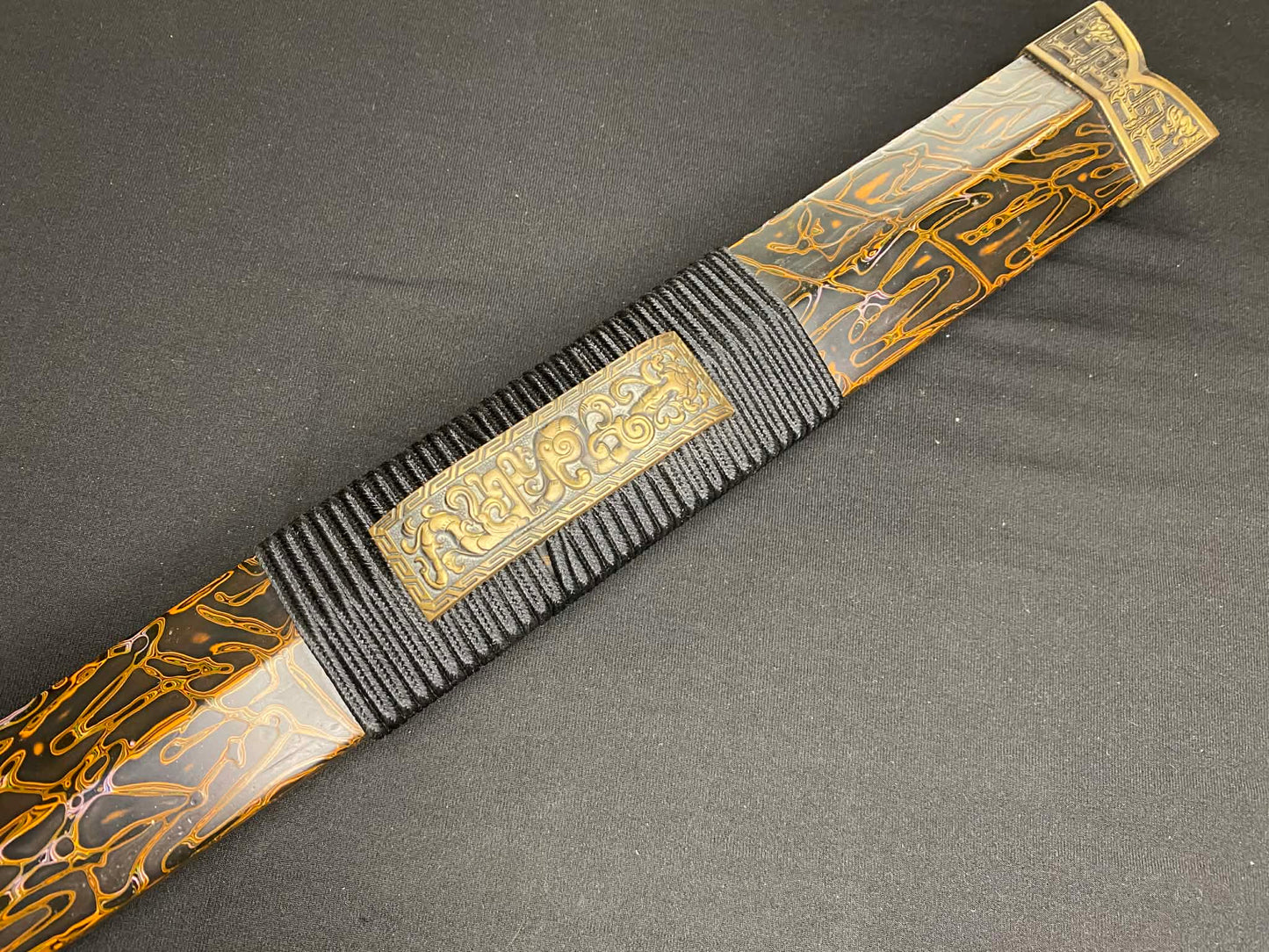 Phoenix Armory Han Jian - Warring States - Eight-faced Jian Brass fittings