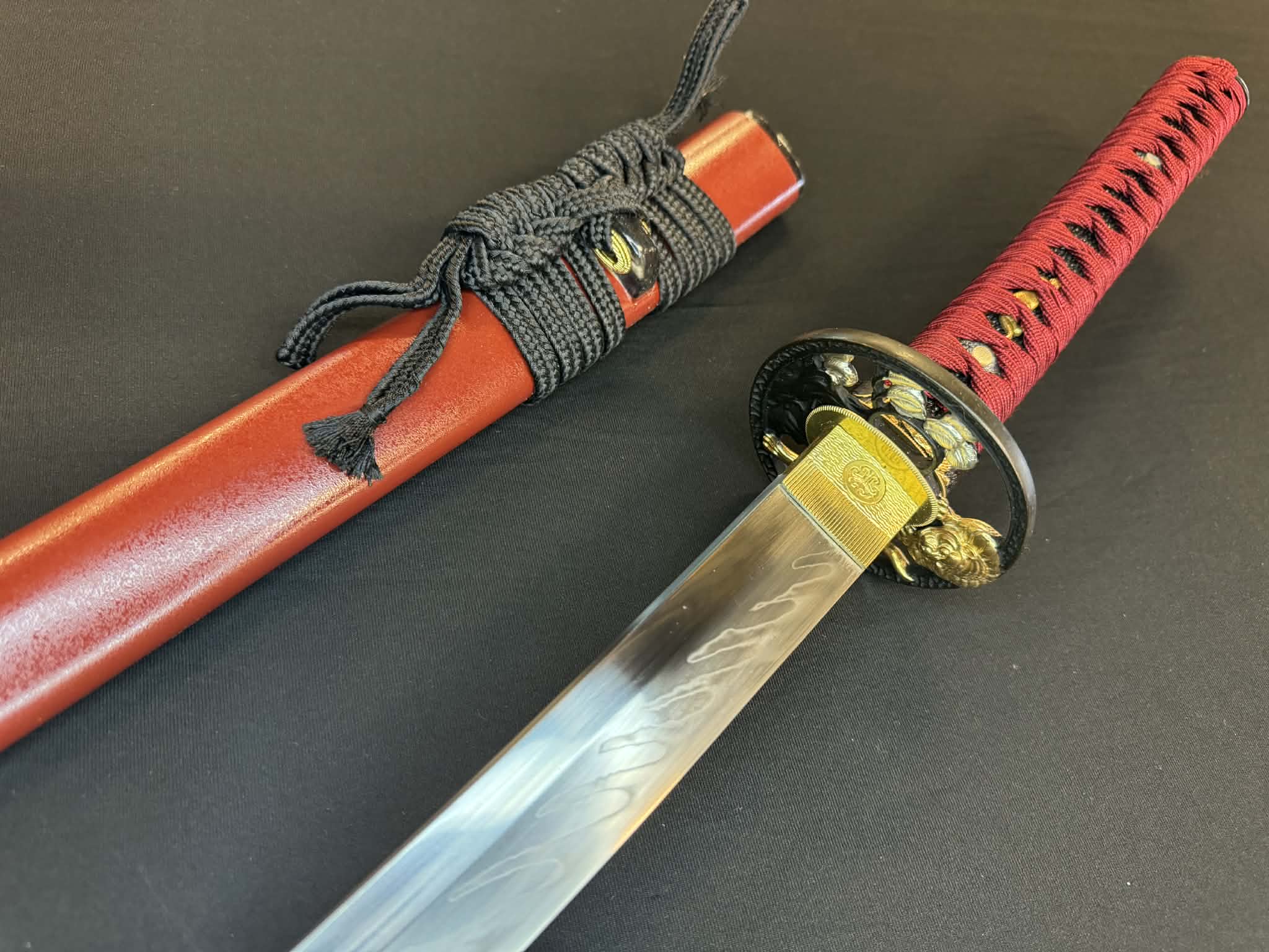 Moritaka Razor Prestige Katana - Tiger Claw - Clay-Tempered T10