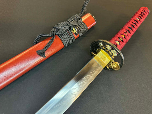 Moritaka Razor Prestige Katana - Tiger Claw - Clay-Tempered T10 Saka Togari hamon, Hazuya Polish