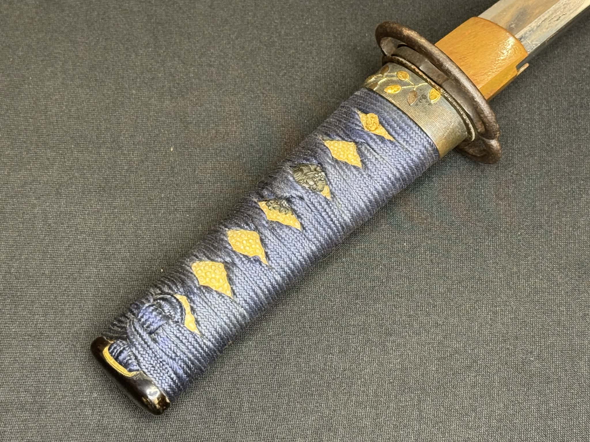 Antique Nihonto - Shobu Wakizashi in Koshirae