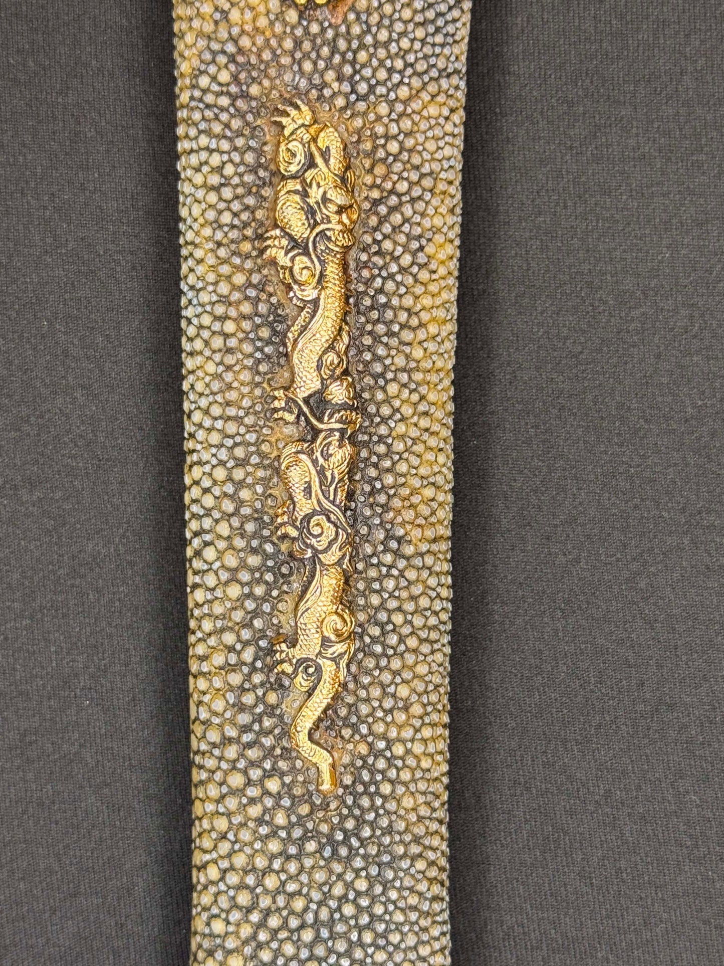 Antique Nihonto - VERY LONG, VERY CURVED Katana in Tachi Koshirae with SAIHA HAGIRE