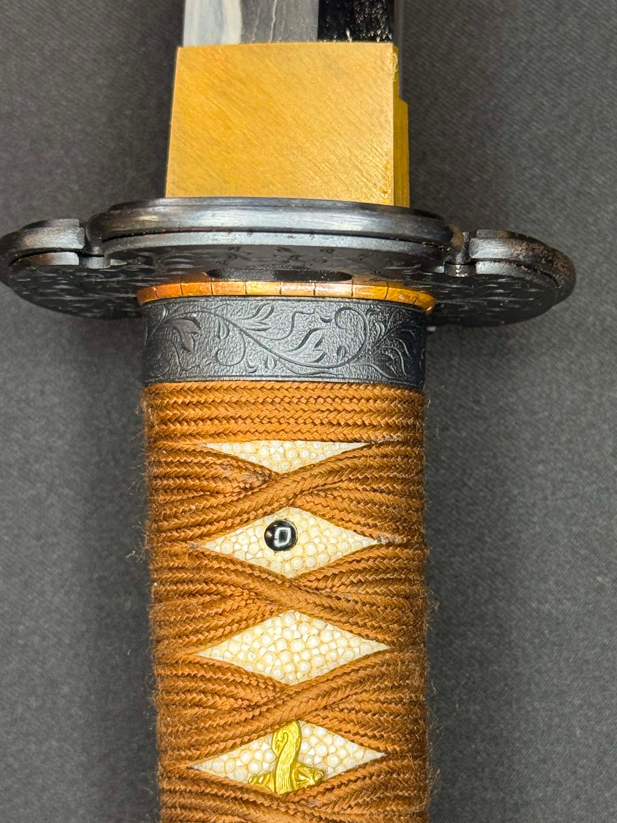 Masterwork Phoenix Armory Katana - Scarlet Vanguard Handachi Folded Steel