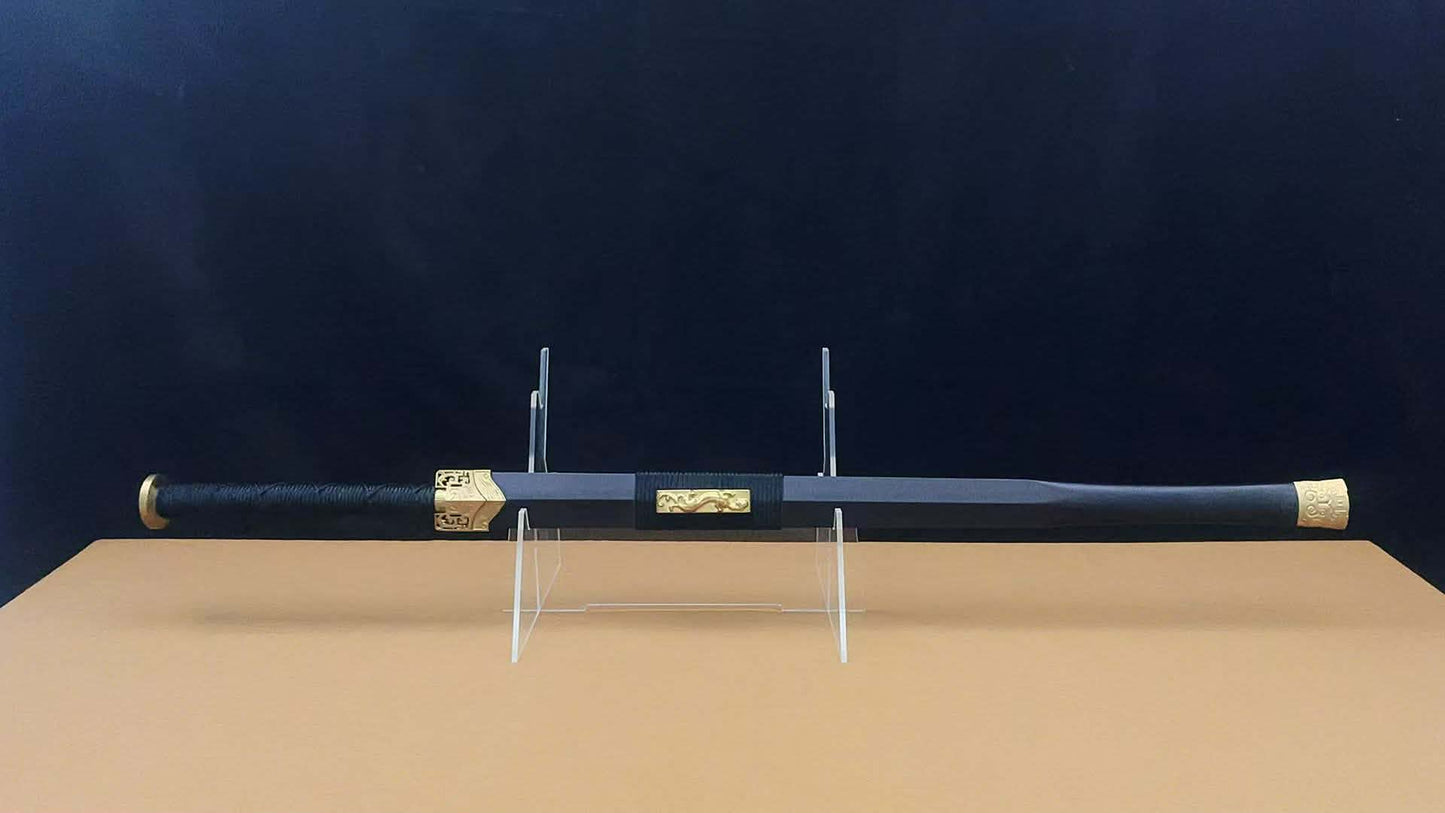 PRE-ORDER Cloudhammer Han Jian - Sokka 's Space Sword - Pattern Welded Meteorite Steel