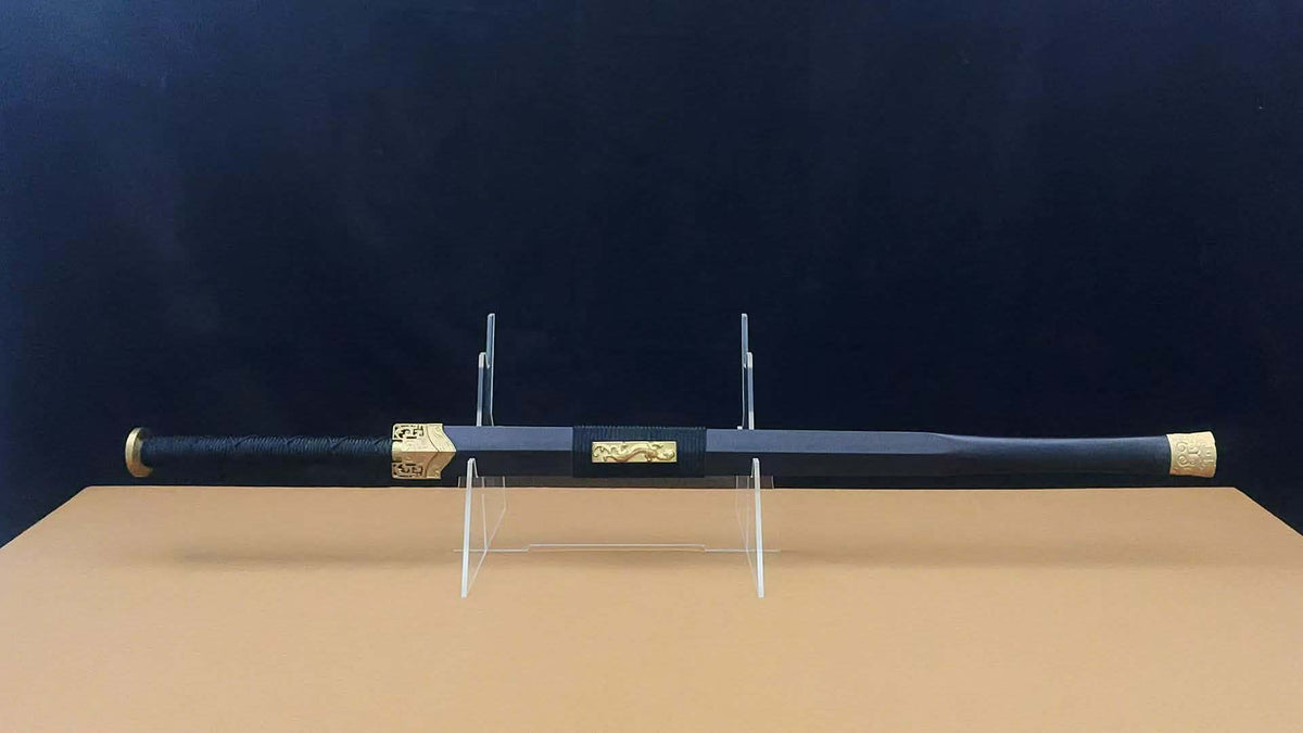 PRE-ORDER Cloudhammer Han Jian - Sokka 's Space Sword - Pattern Welded Meteorite Steel