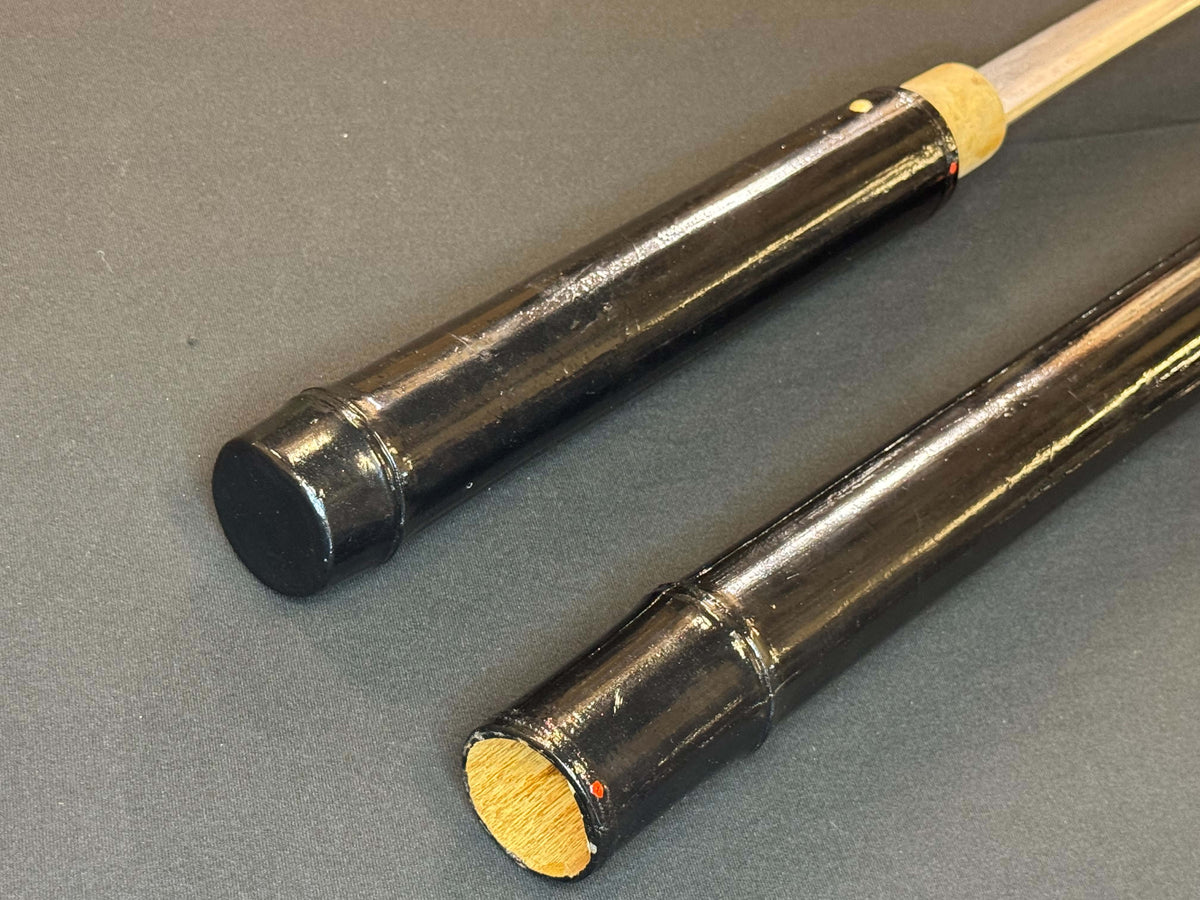 Antique Nihonto - Late Edo Wakizashi  with Shikomizue mounts (Stick Sword)