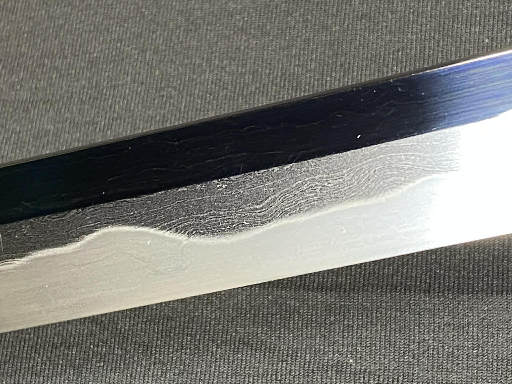 Masterwork Phoenix Armory Katana - Scarlet Vanguard Handachi Folded Steel