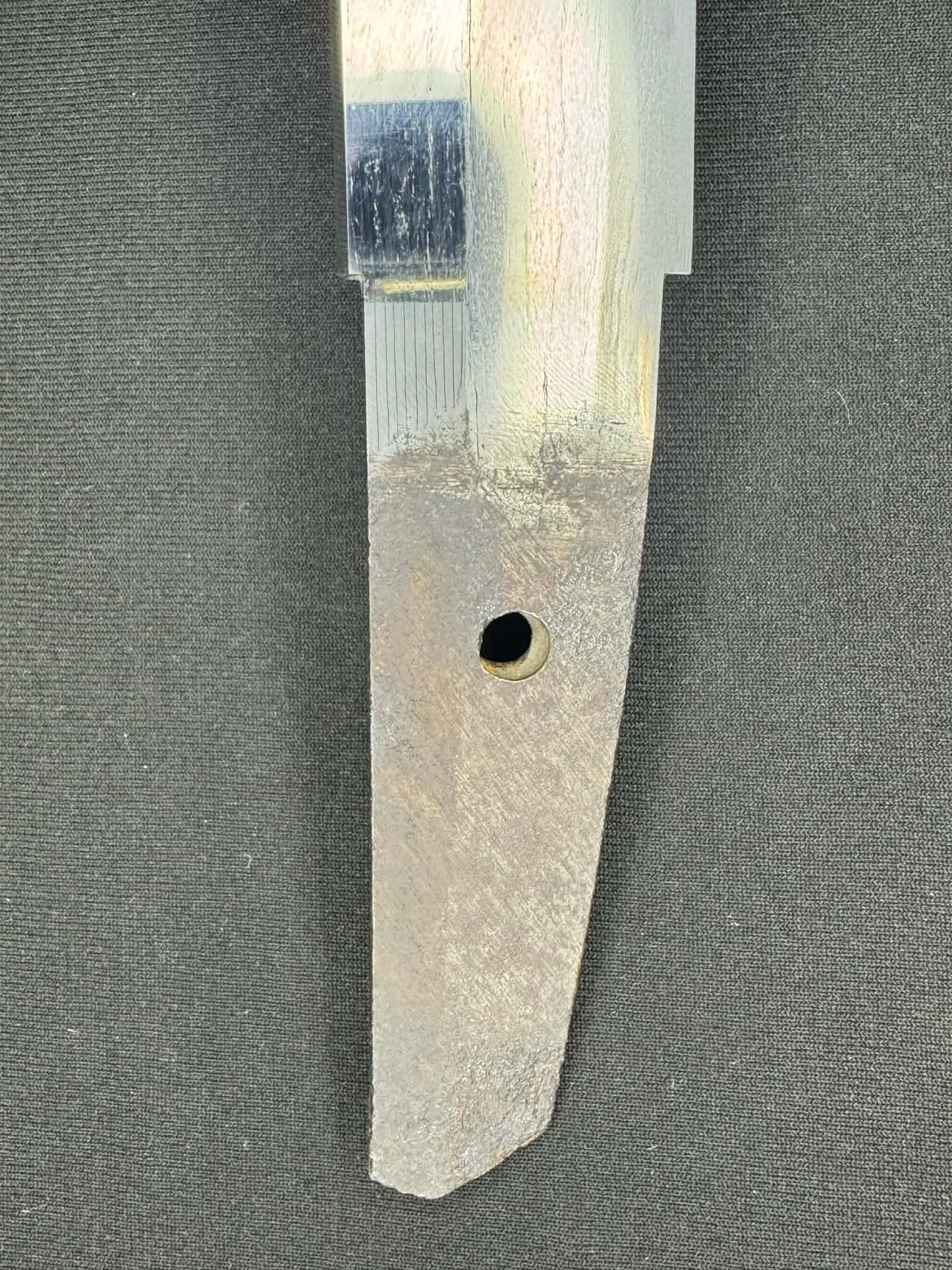 Antique Nihonto -  Shinshinto (150-225 years old) Tanto in shirasaya - singed Kanekage, certified by NBTHK