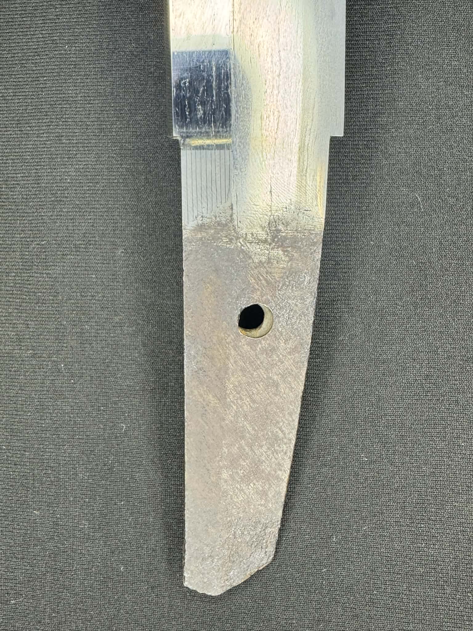 Antique Nihonto -  Shinshinto (150-225 years old) Tanto in shirasaya - singed Kanekage, certified by NBTHK