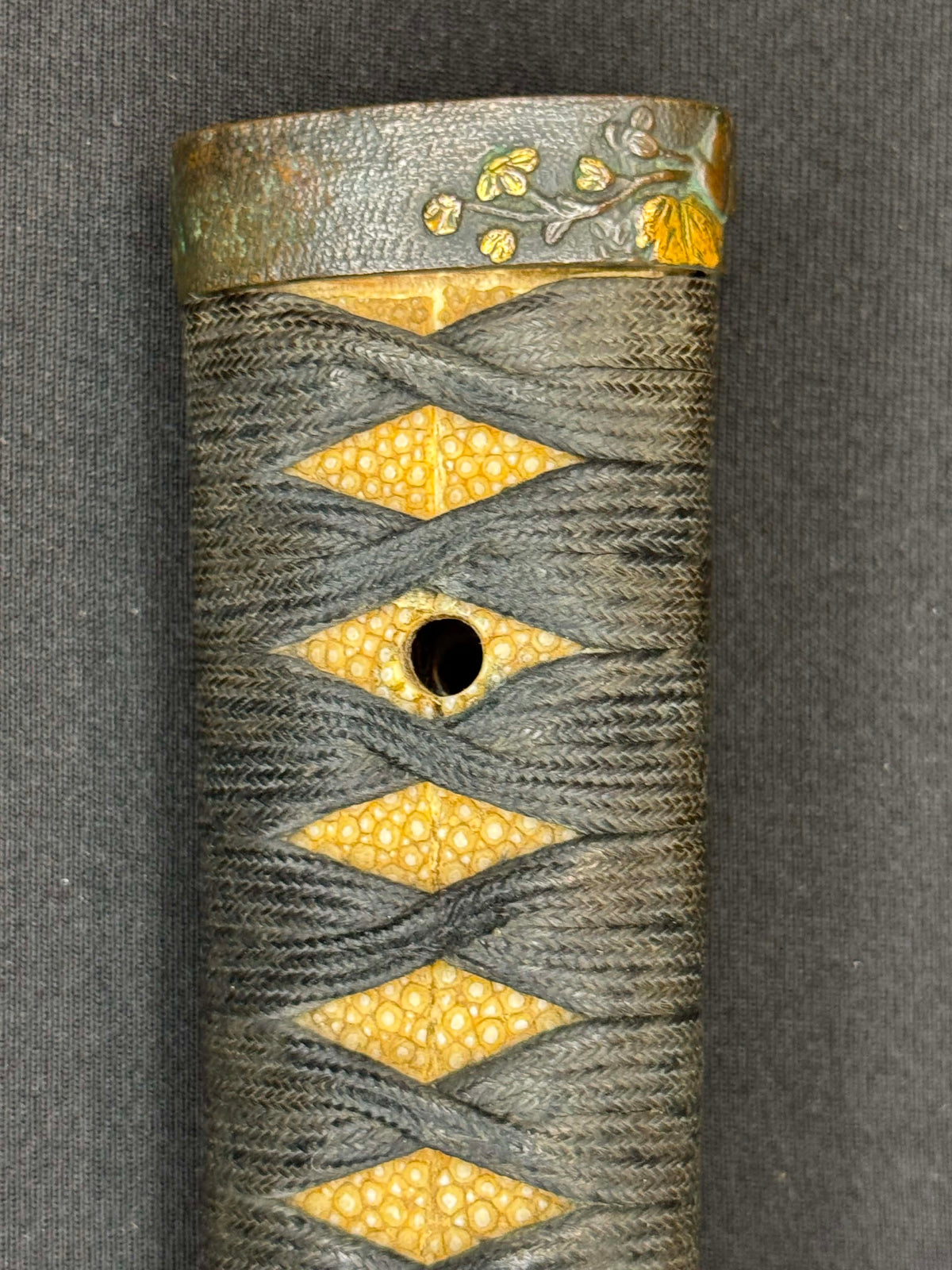 Antique Nihonto - LONG Late Edo Katana with Koshirae, NBTHK attributed to Banryusai Michitoshi
