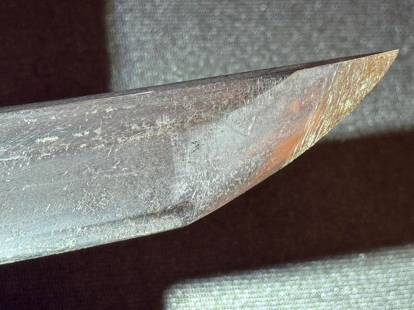 Antique Nihonto - Katana in Tachi Koshirae, signed Rai Kuni- (unverified)