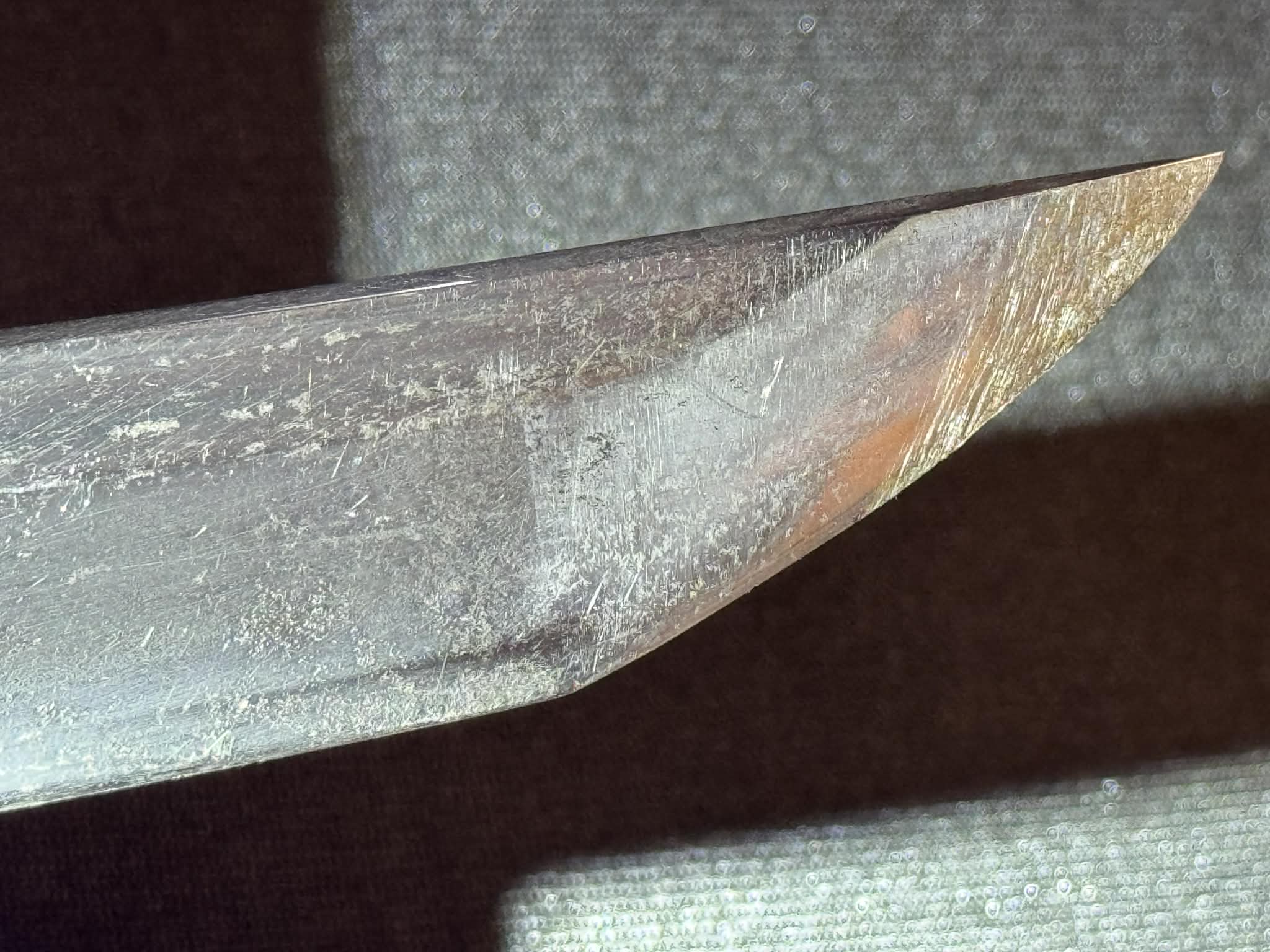 Antique Nihonto - Katana in Tachi Koshirae, signed Rai Kuni- (unverified)