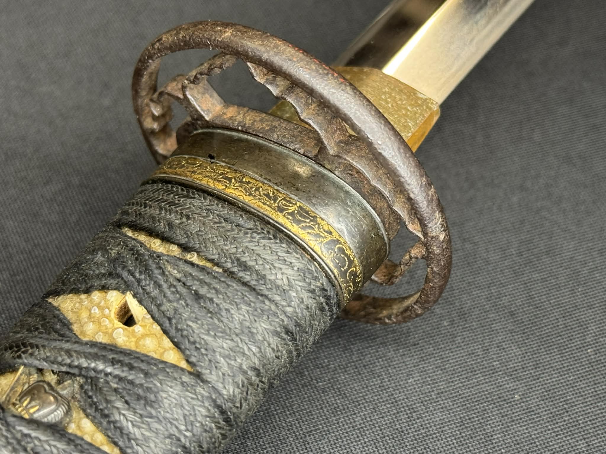 Antique Nihonto - Moroha or Tsurugi Ken in Koshirae